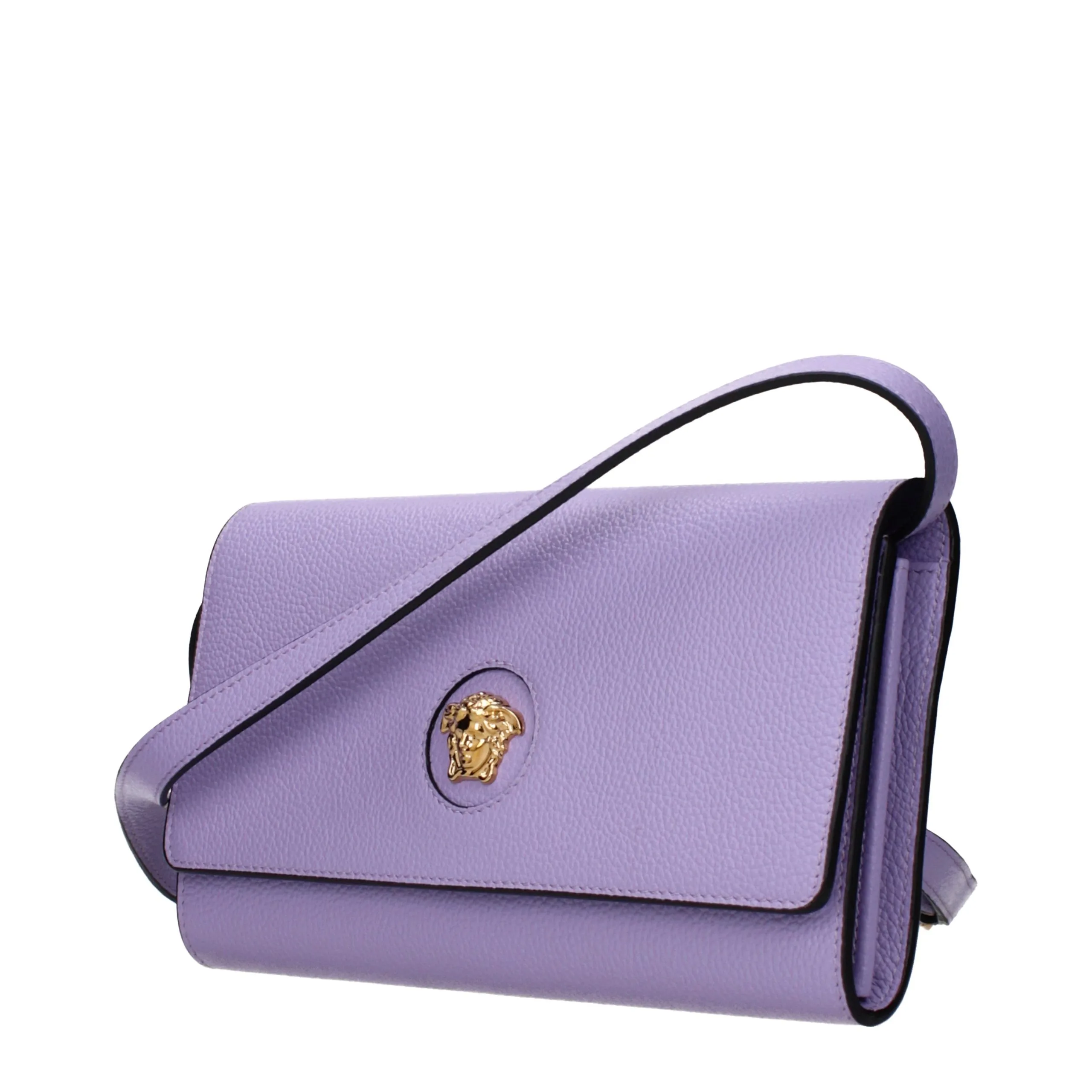 Purple Leather Clutch Bag - Image 2