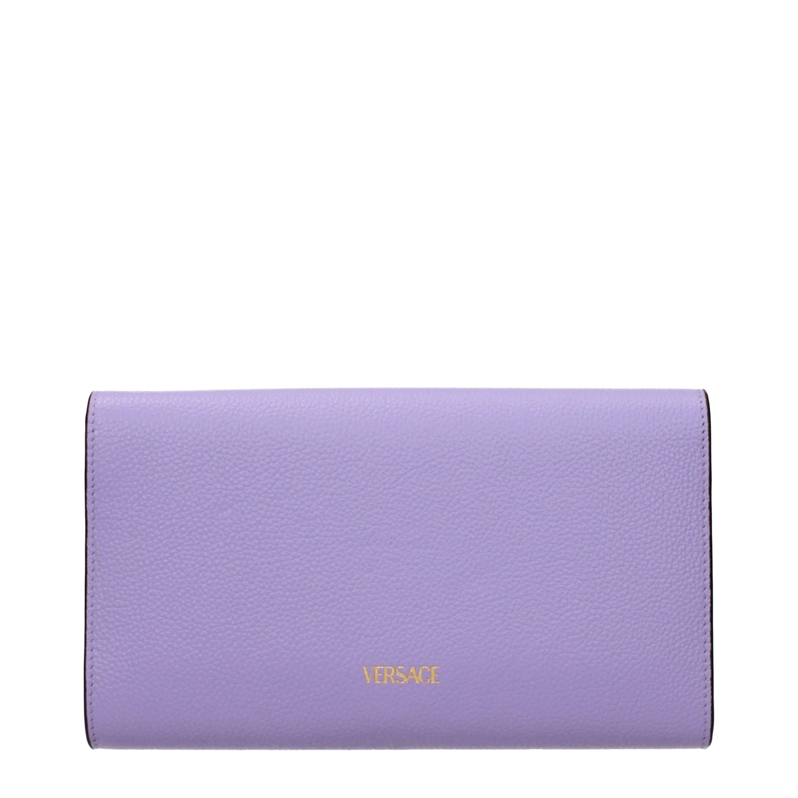 Purple Leather Clutch Bag - Image 3