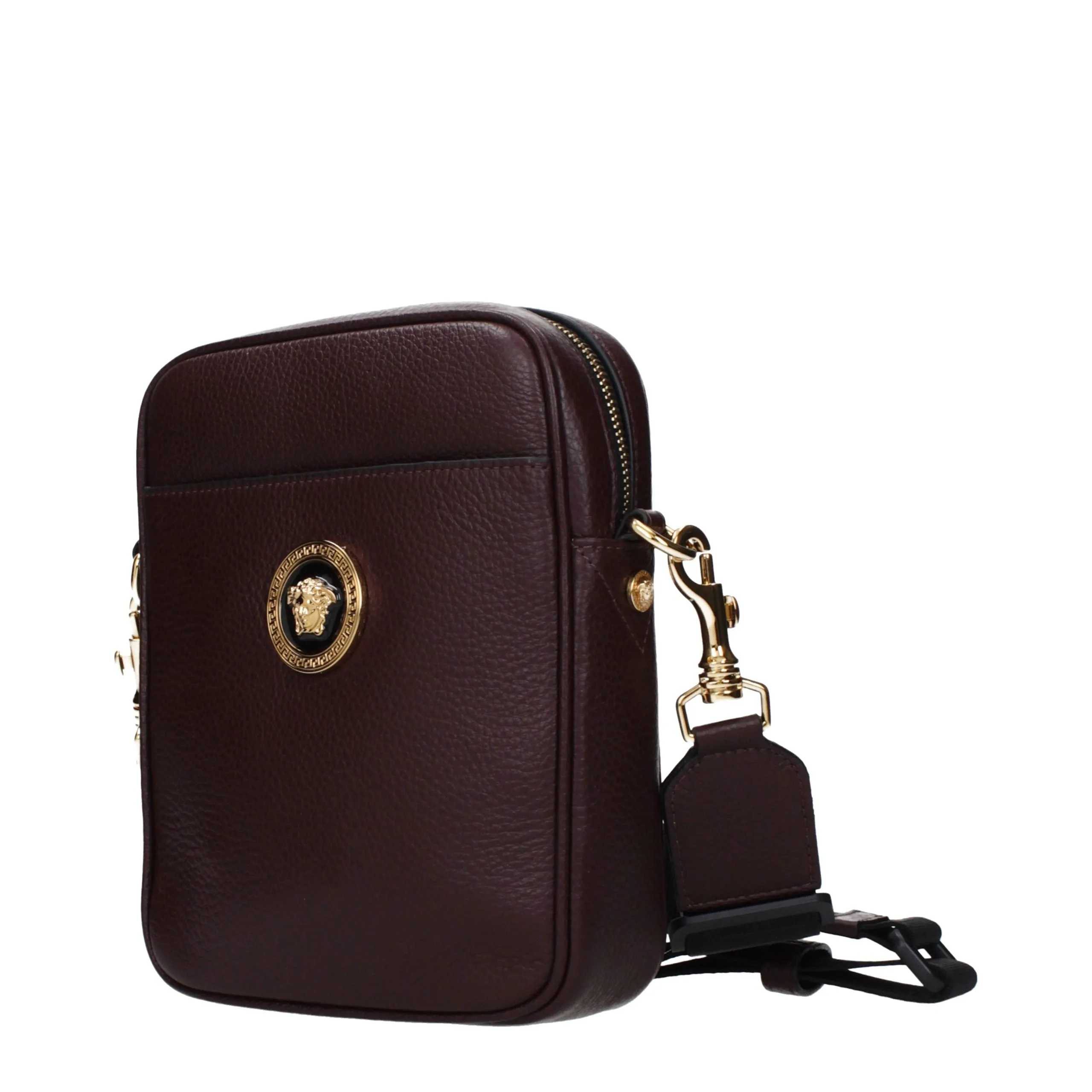Purple Leather Crossbody Bag - Image 2