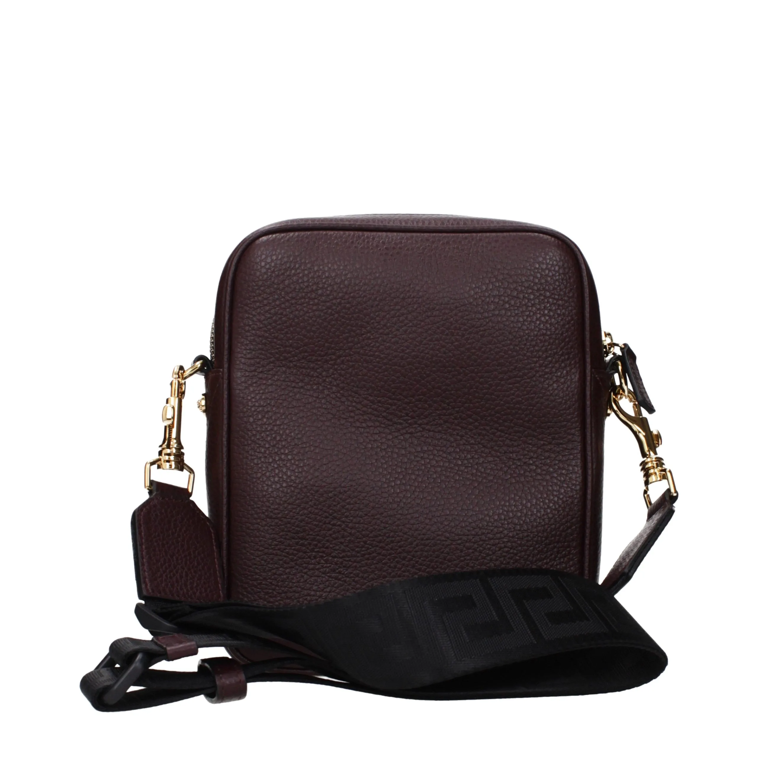Purple Leather Crossbody Bag - Image 3