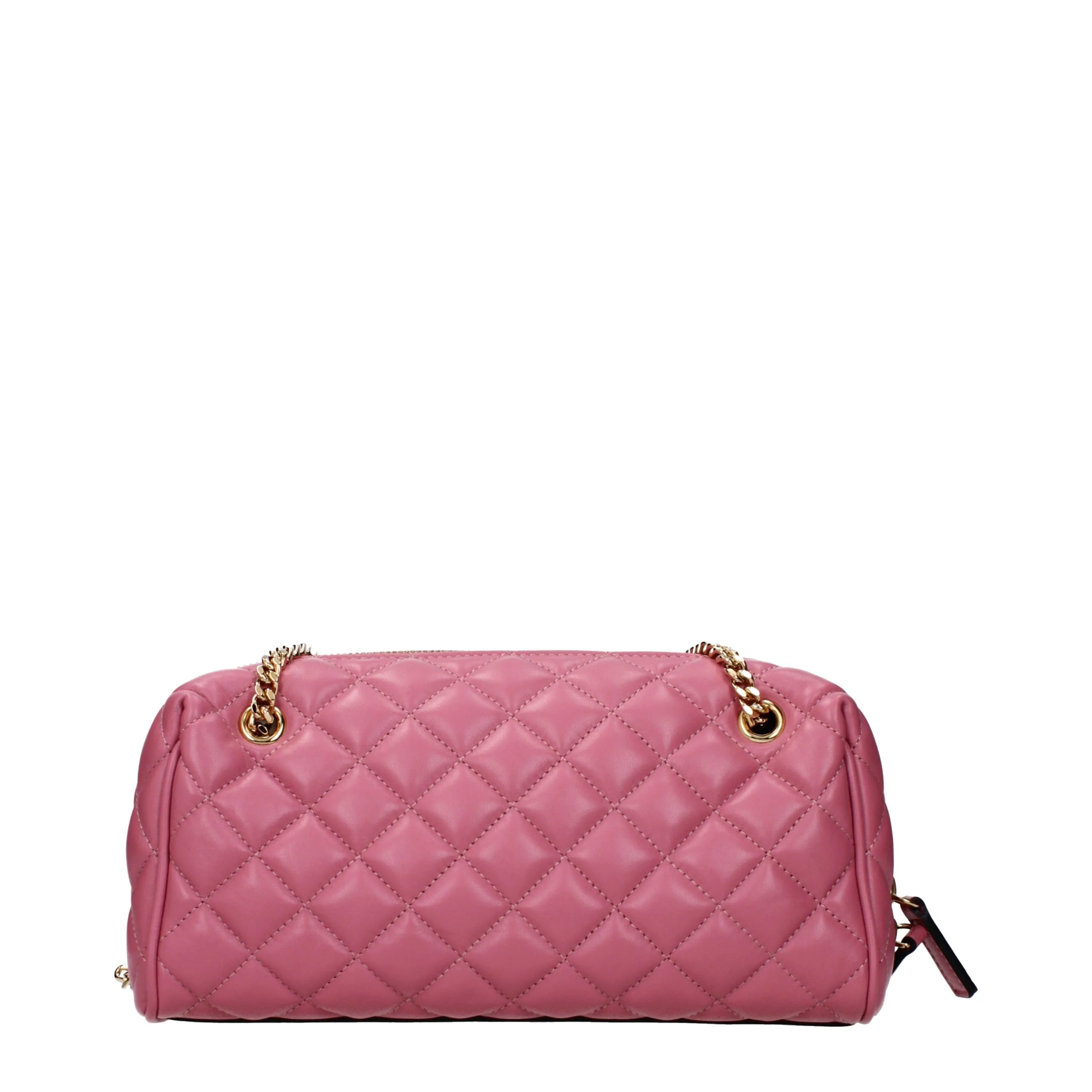 Pink Leather Shoulder Bag - Image 3