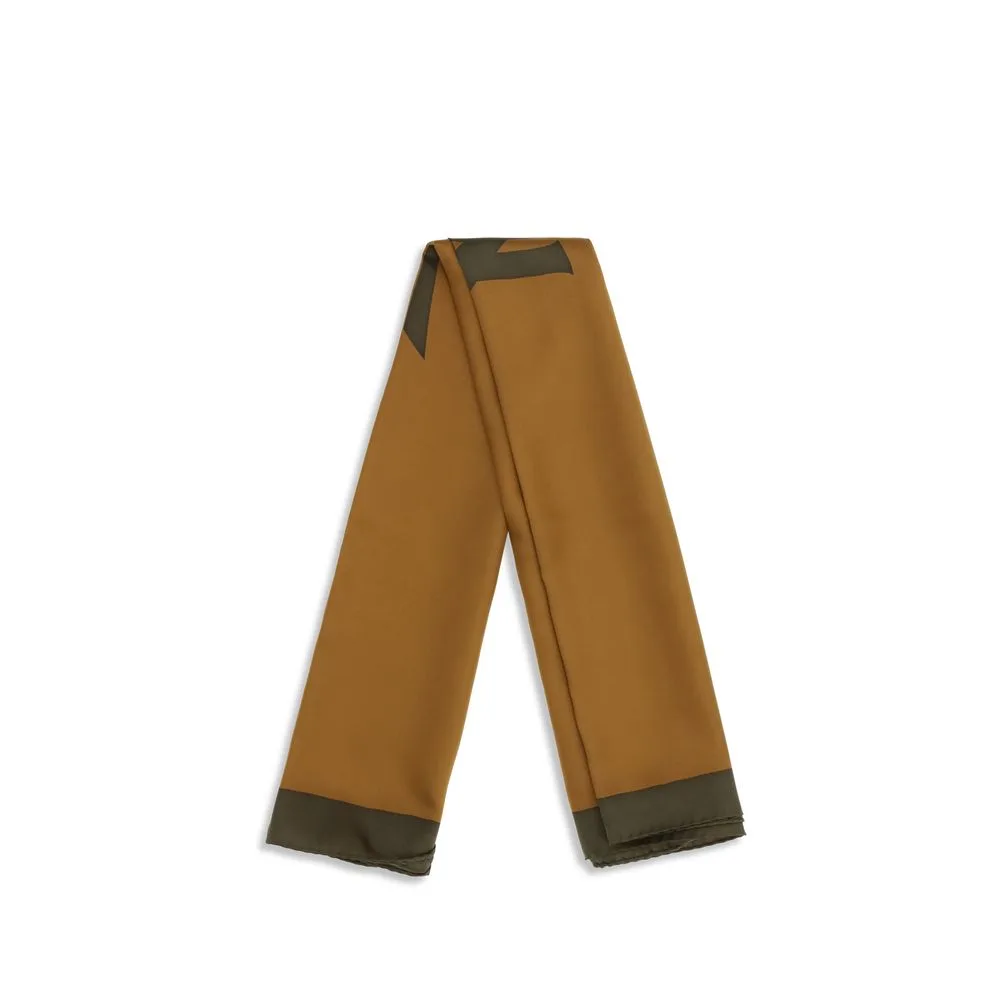 Brown Silk Scarf - Image 2
