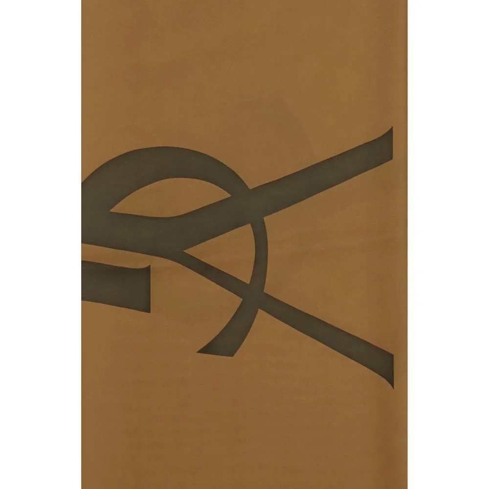 Brown Silk Scarf - Image 3