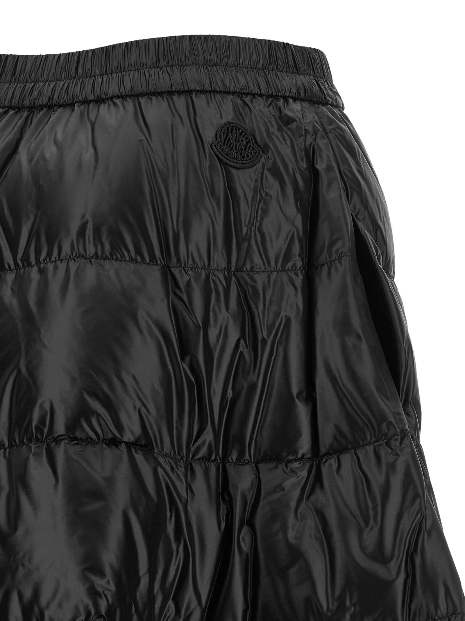 Black Polyamide Midi Skirt - Image 4