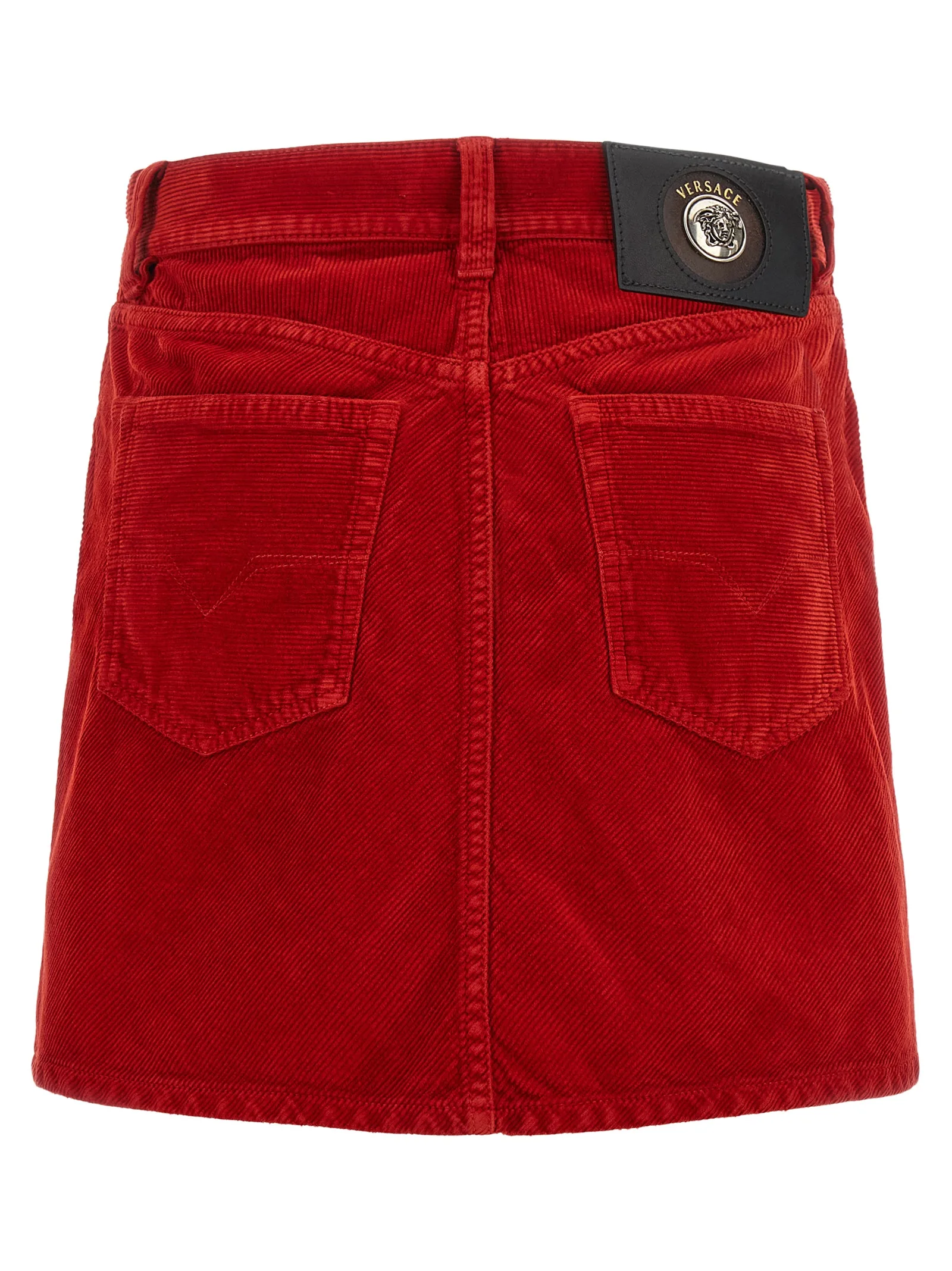 Red Cotton Long Skirt - Image 2