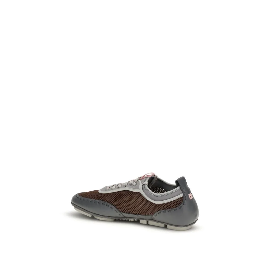 Multicolor Calf Leather Bos Taurus Athletic Sneakers - Image 3