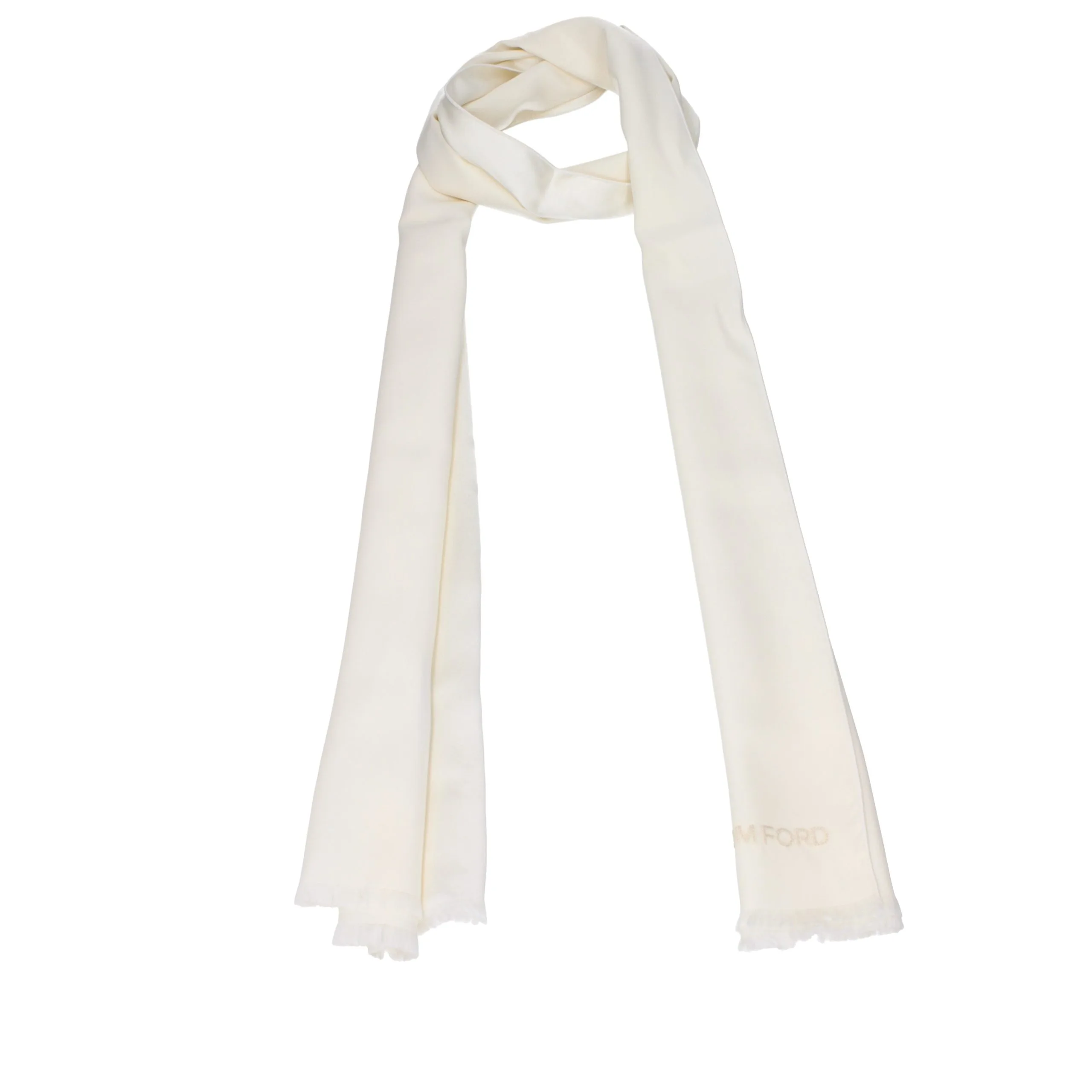 Beige Silk Foulard