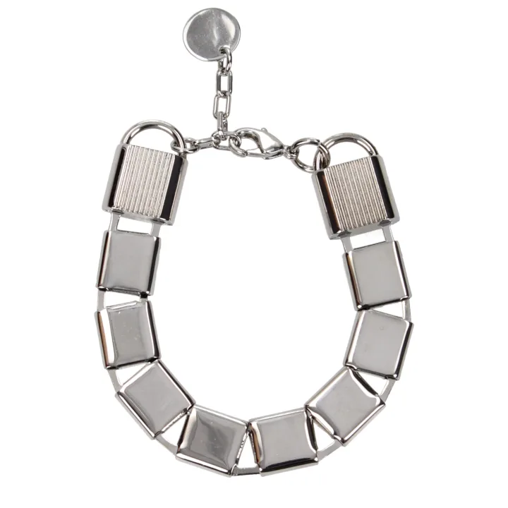Gray Metal Bracelet
