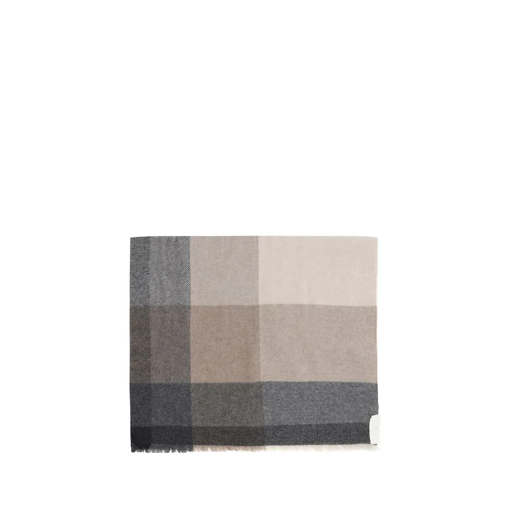 Multicolor Wool Oves Aries Foulard
