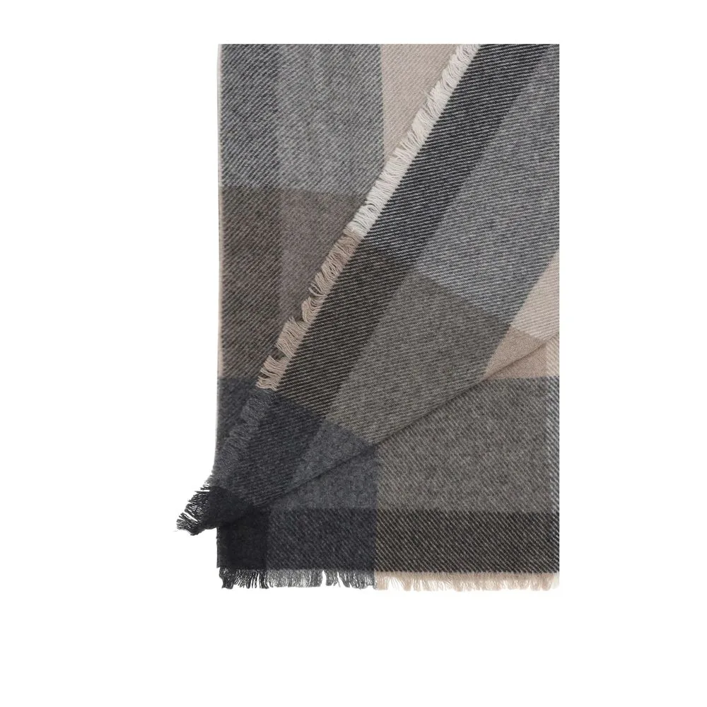 Multicolor Wool Oves Aries Foulard - Image 3