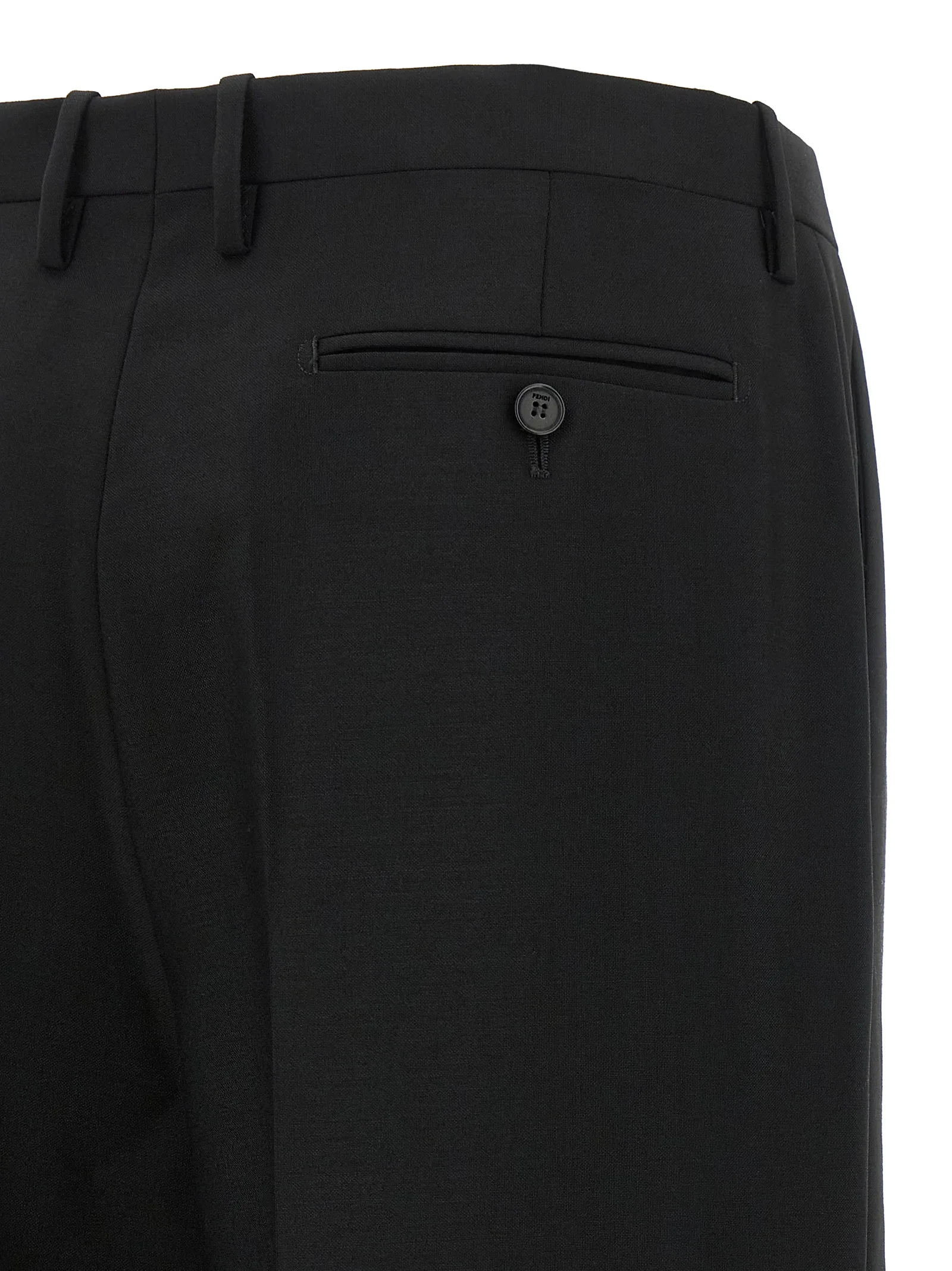 Black Mohair Dress Pants - Image 4