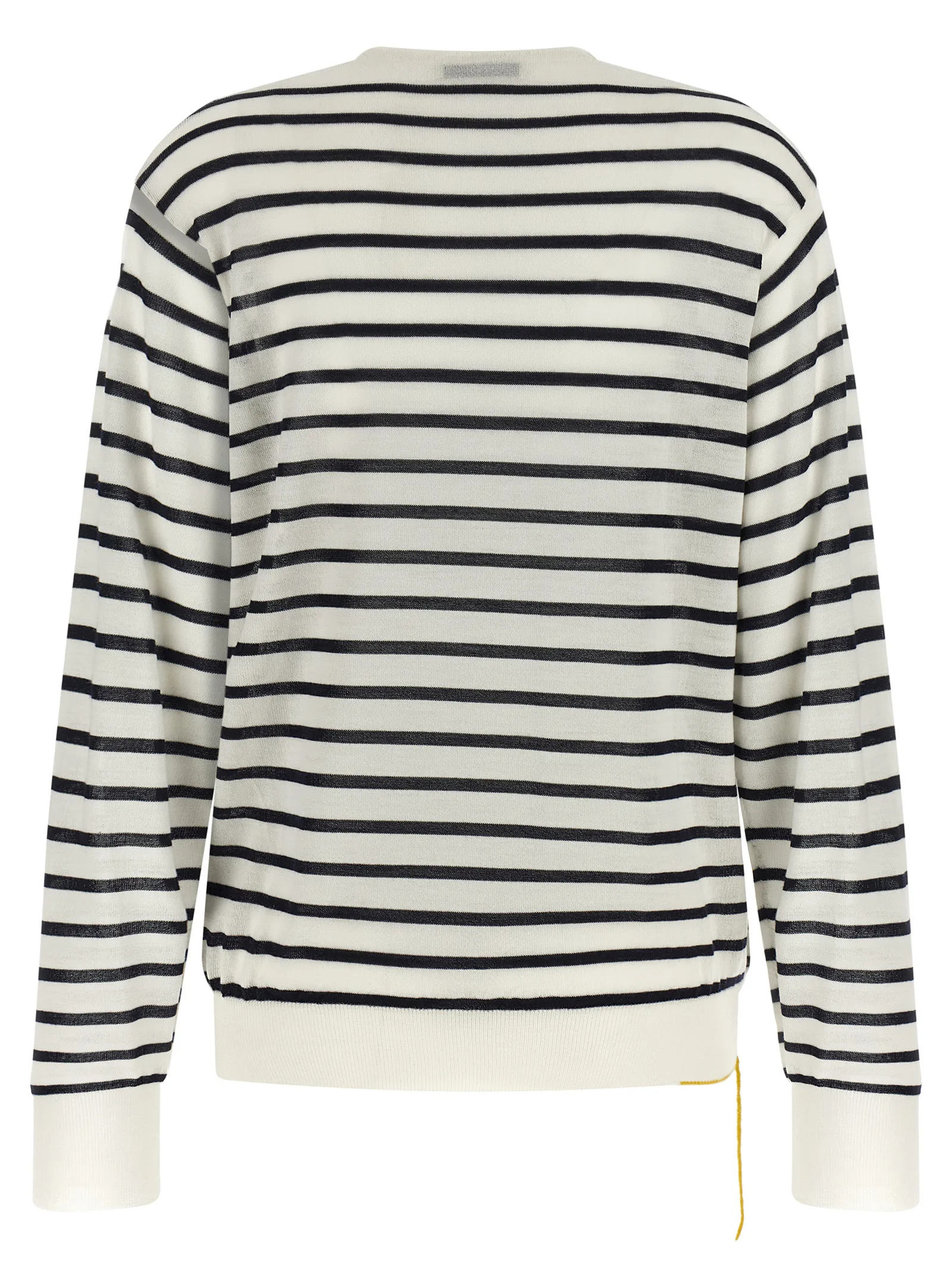 Bicolor Virgin Wool Cardigan - Image 2