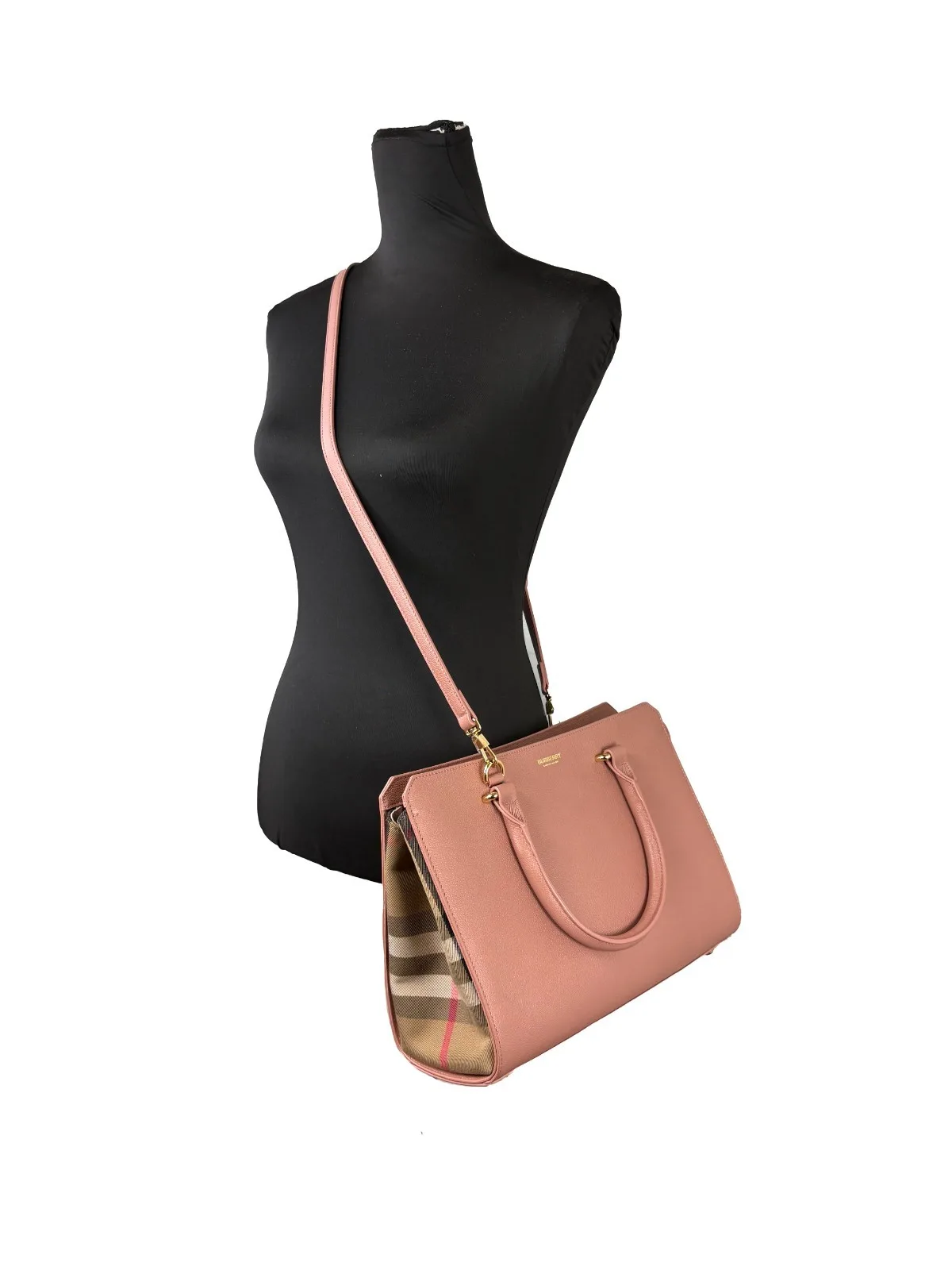 Burberry Small Banwell London Tote Bag - Image 3