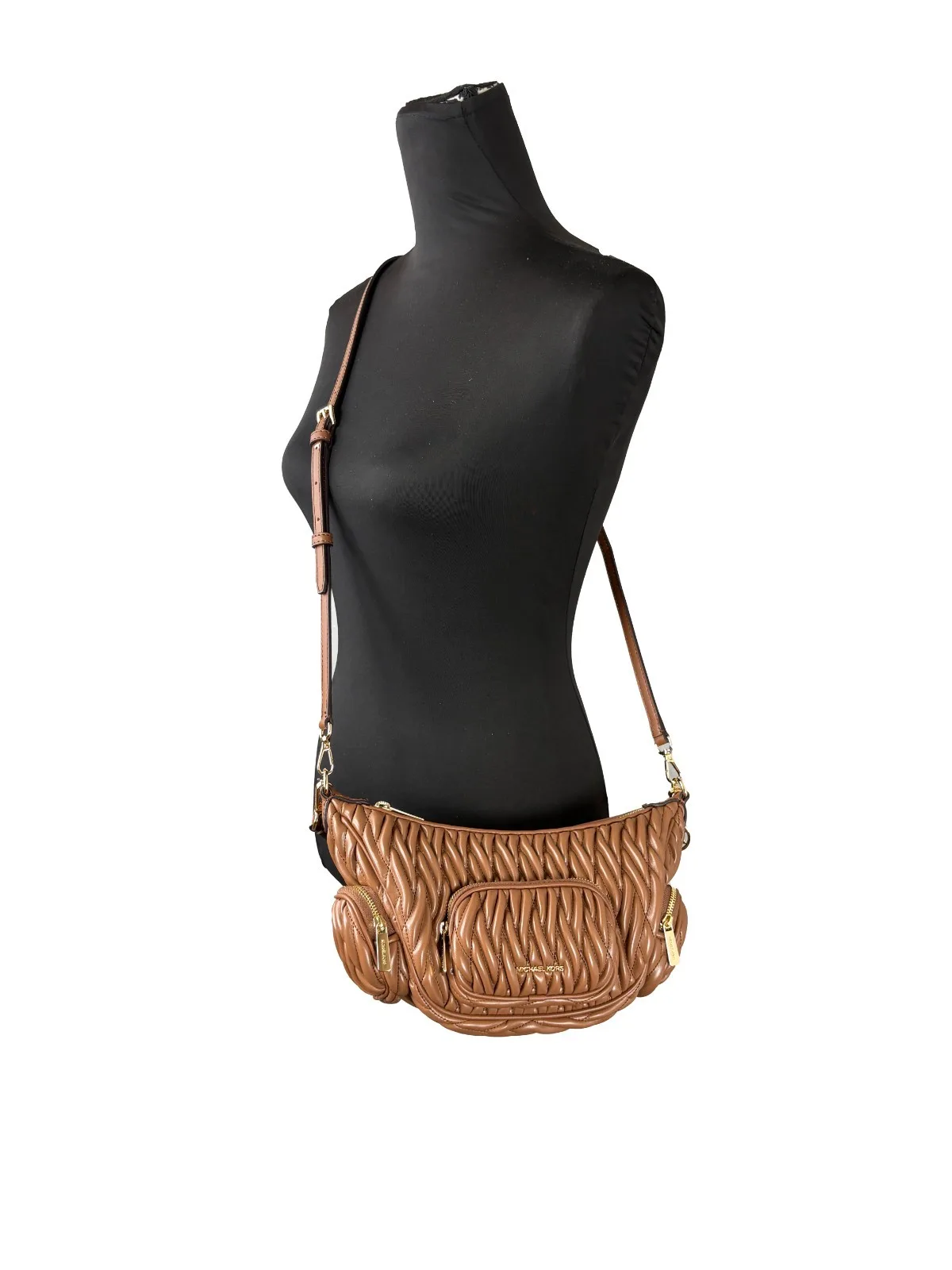 Michael Kors Merritt Small Convertible Crossbody Bag - Image 4