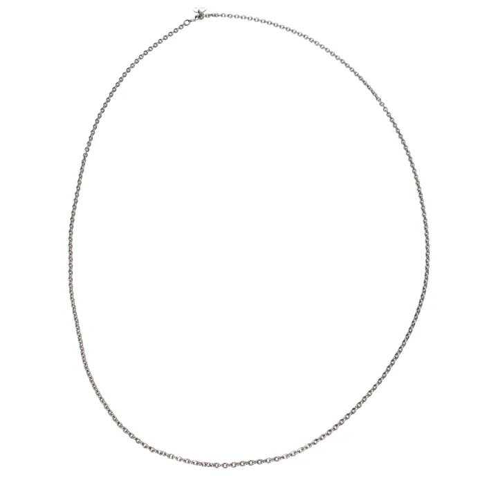 Gray Brass Necklace