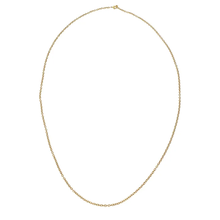 Gold Brass Necklace