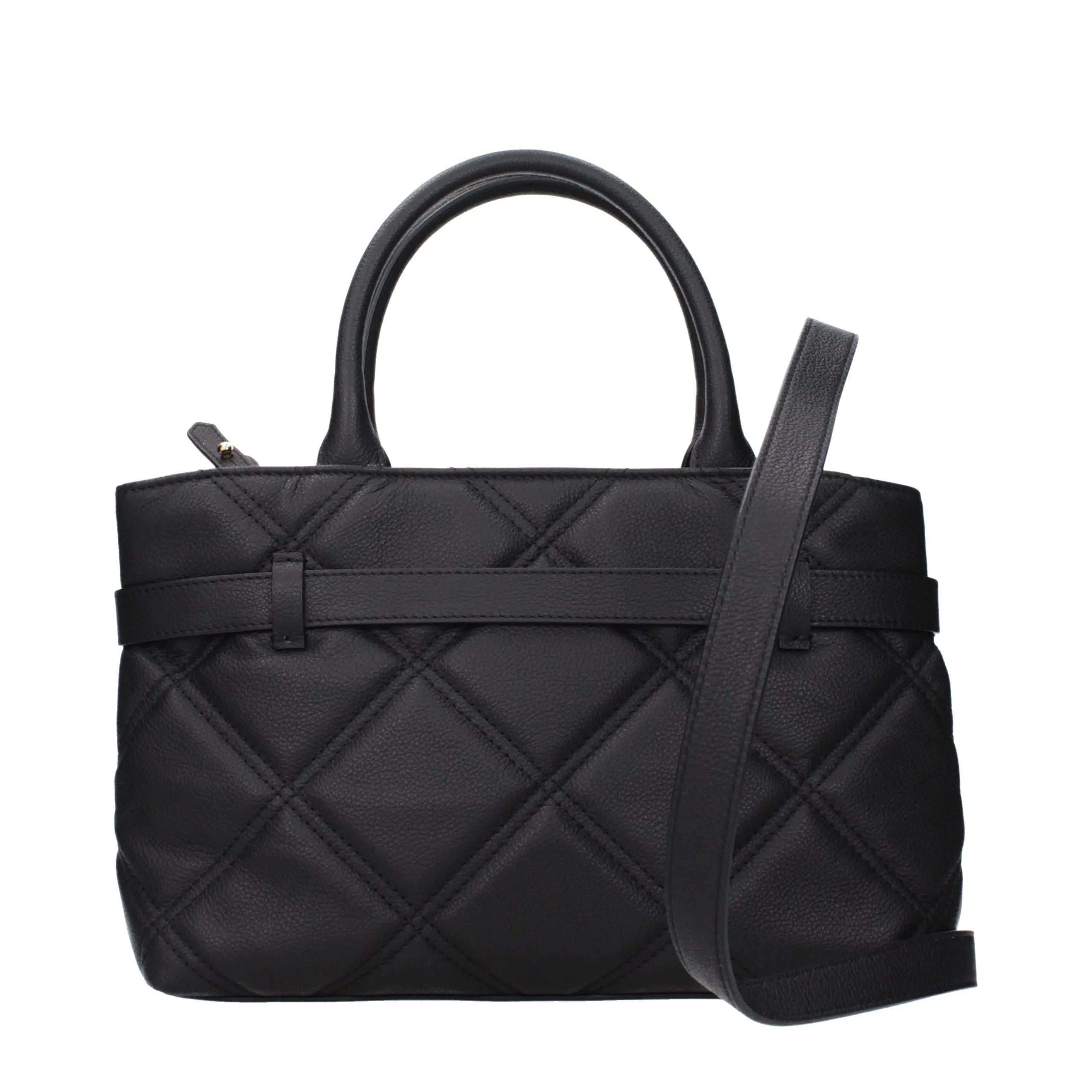 Black Leather Handbag - Image 3