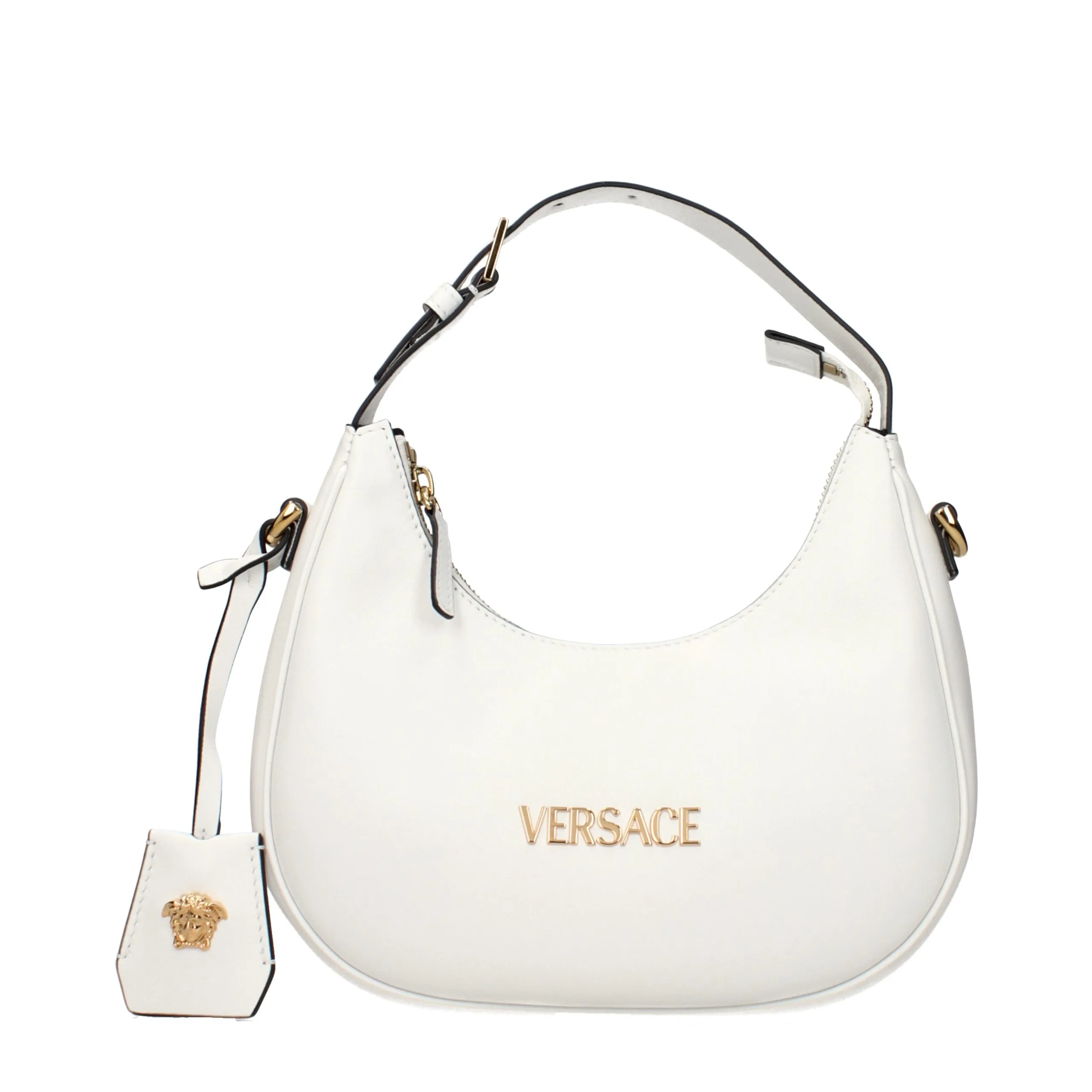 White Leather Handbag