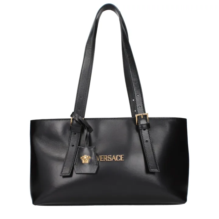 Black Leather Shoulder Bag