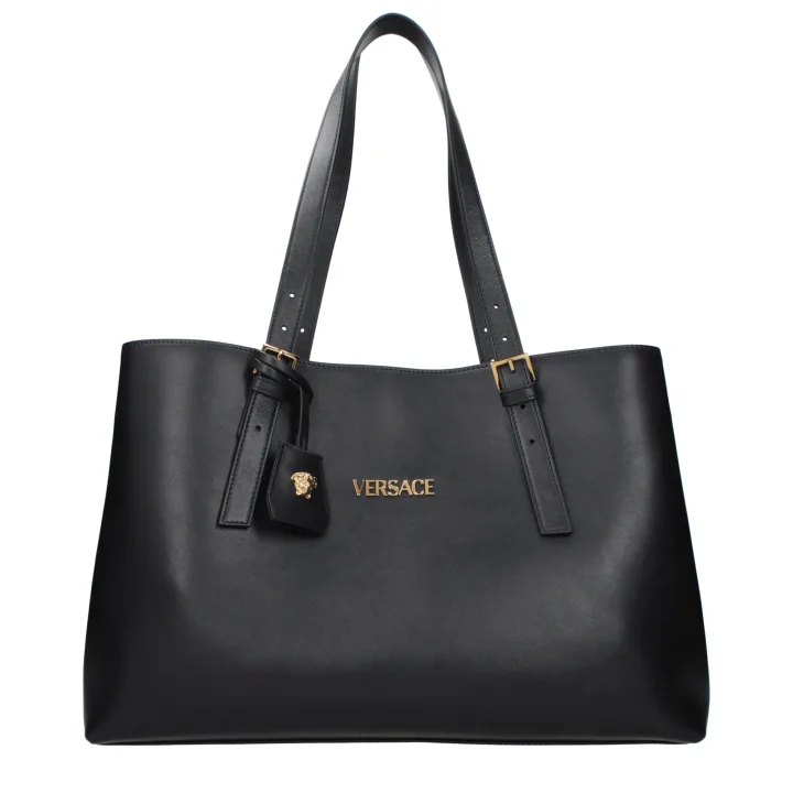 Black Leather Shoulder Bag