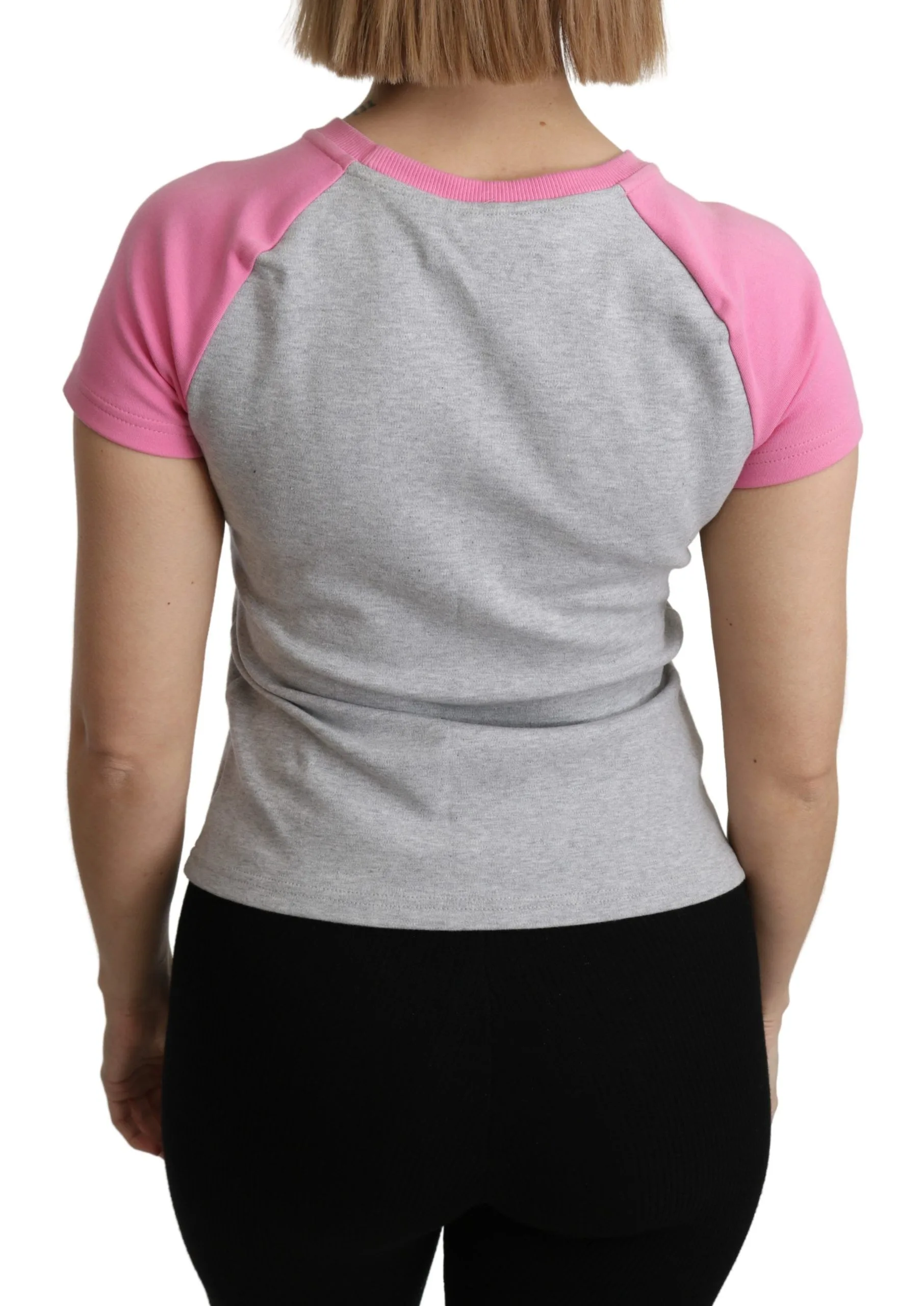 Gray and pink Cotton T - shirt My Little Pony Top - Image 4