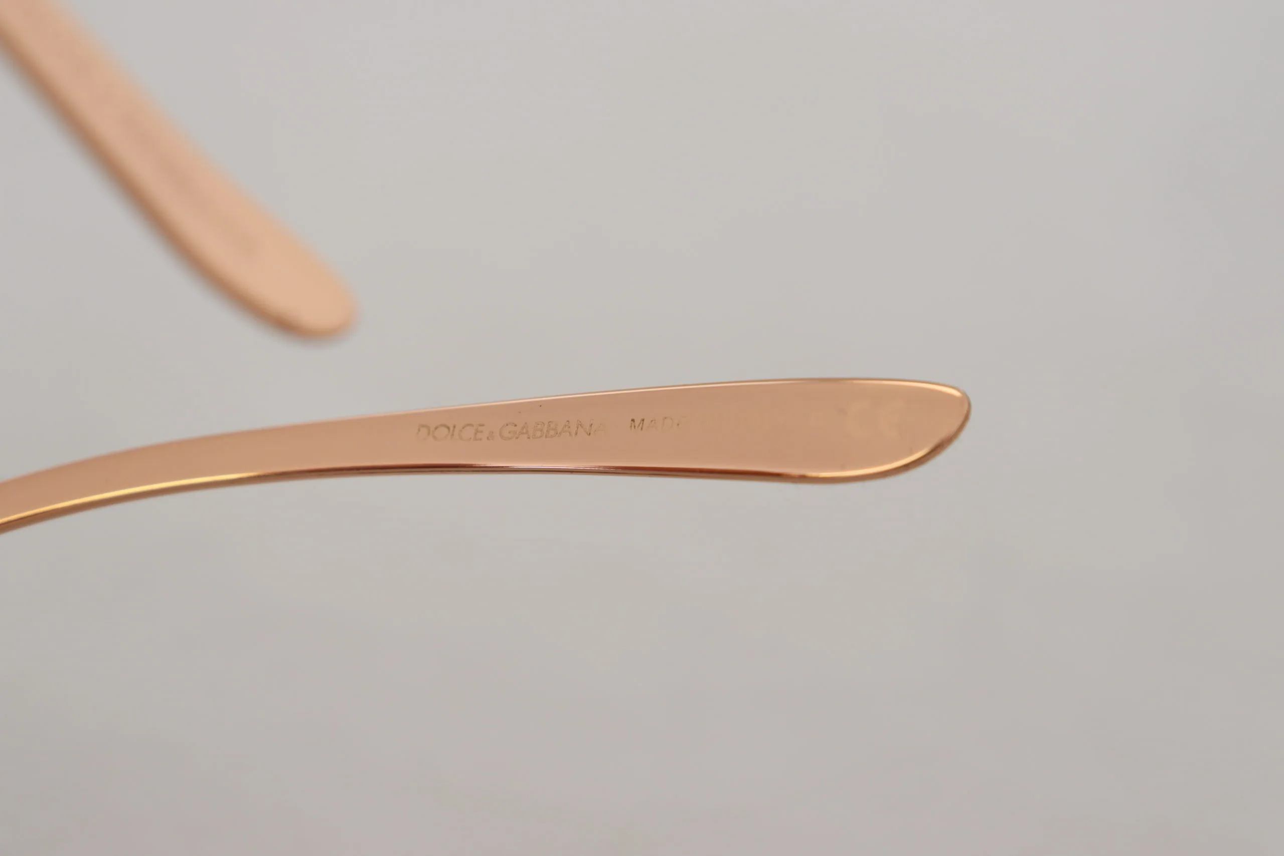 Pink Gold Rose Sequin Embroidery DG2202 Sunglasses - Image 7