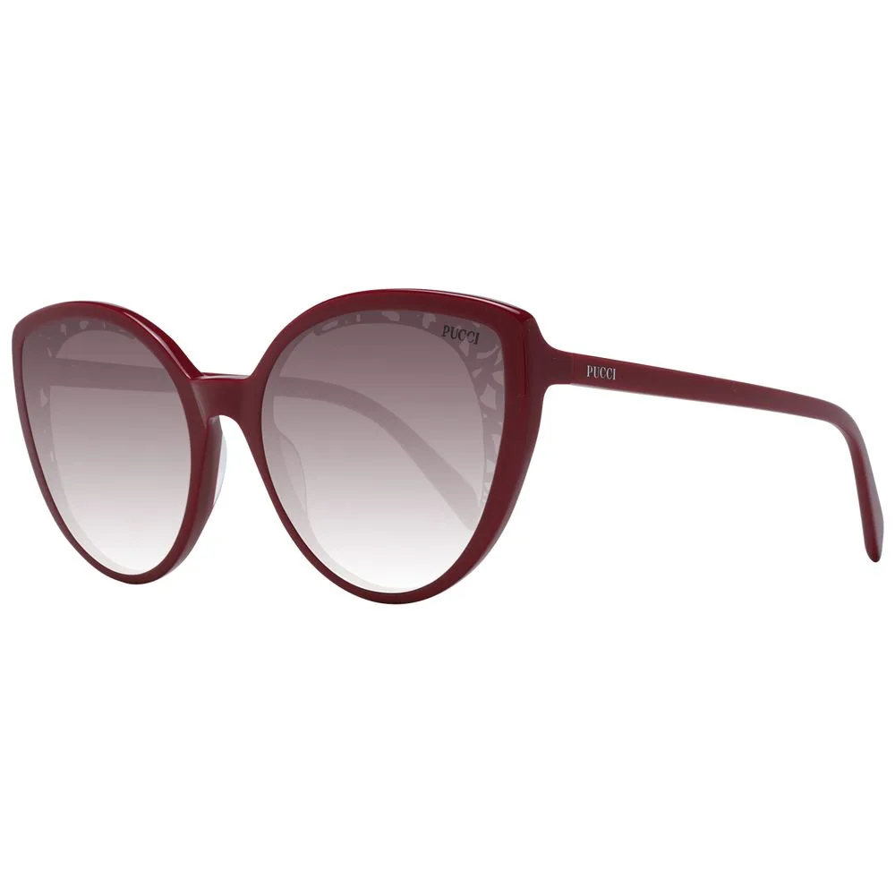 Red Plastic Sunglasses