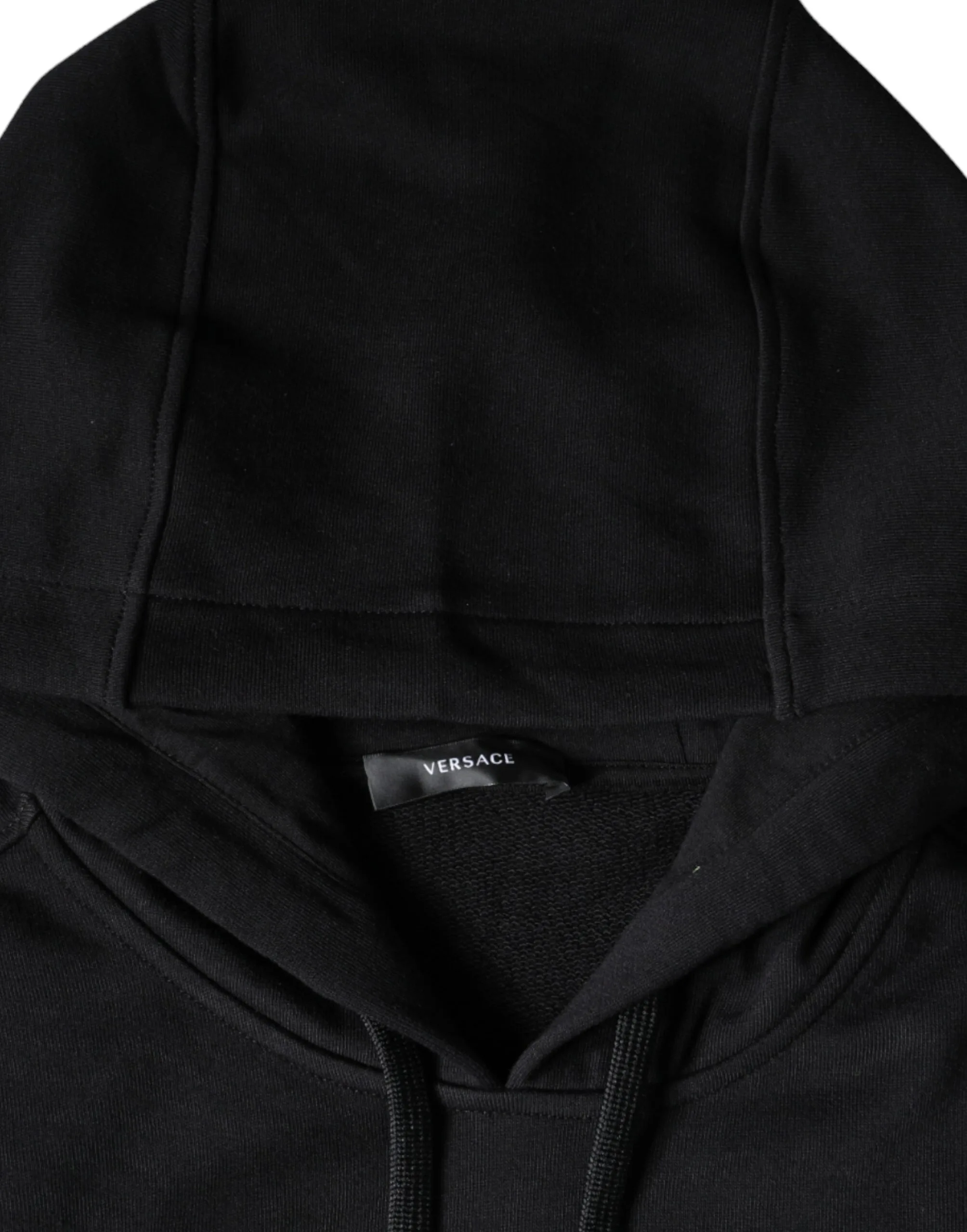 Black Medusa Print Cotton HoodiePullover Sweatshirt Sweater - Image 2