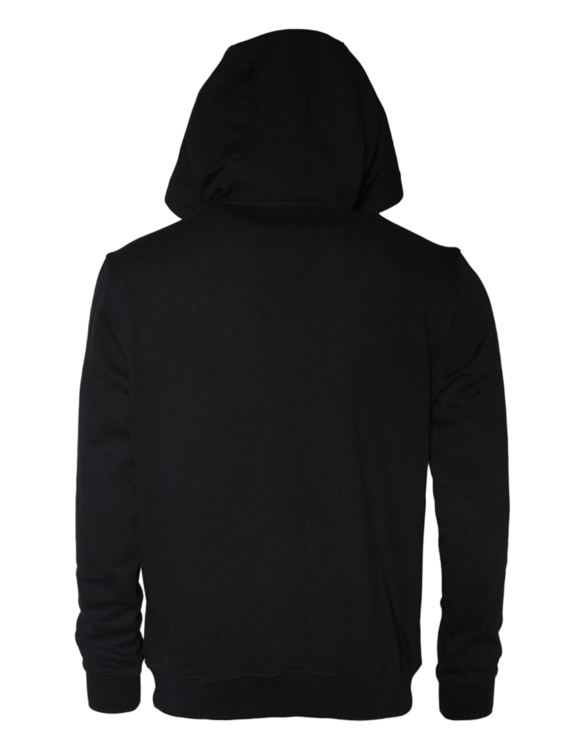Black Medusa Print Cotton HoodiePullover Sweatshirt Sweater - Image 5