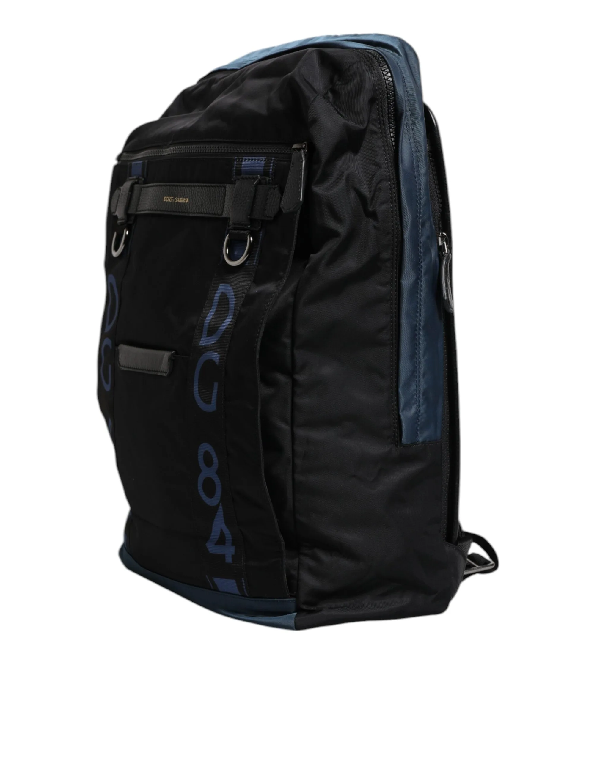 Black Nylon DG Logo School Backpack Bag - Image 2