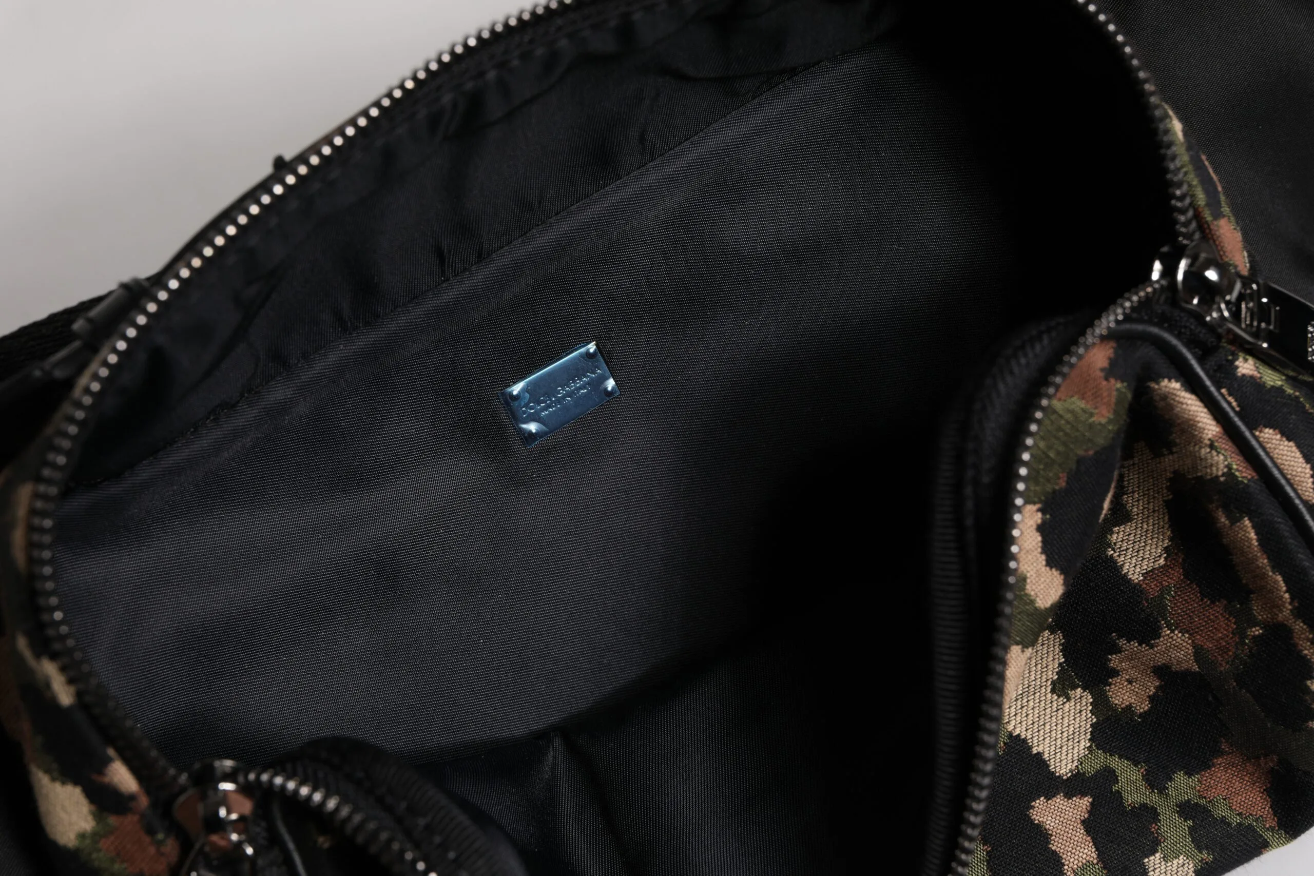 Multicolor Leopard DG Logo Belt Waist Fanny Pack Bag - Image 6
