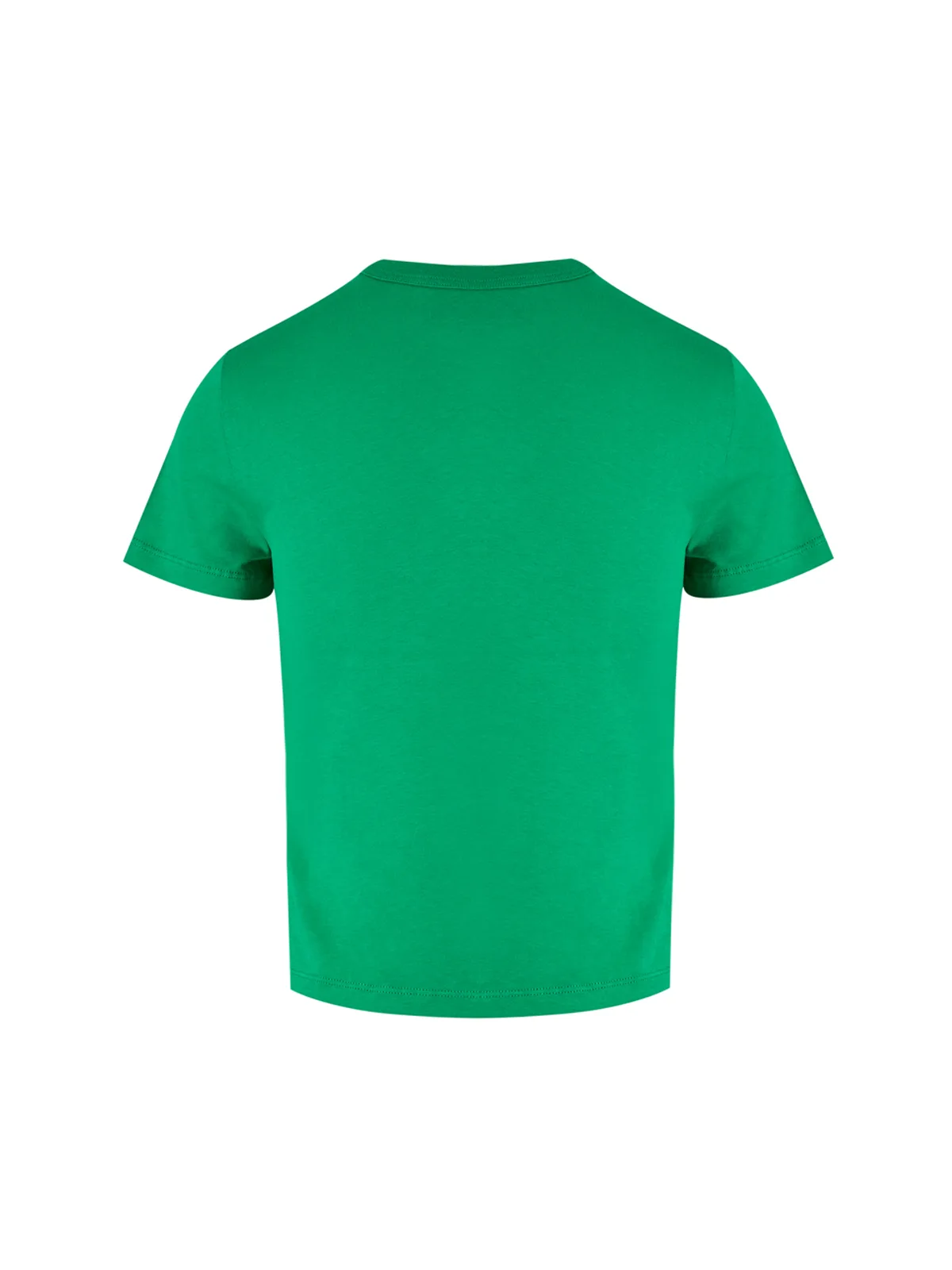 Green Cotton Logo T - Shirt - Image 3