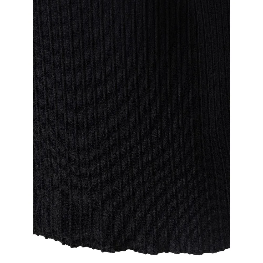Black Silk T-Shirt - Image 4