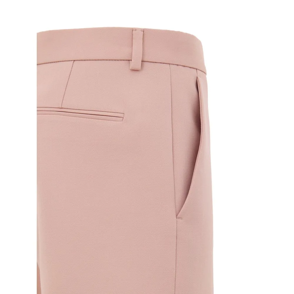 Pink Wool Shorts - Image 3