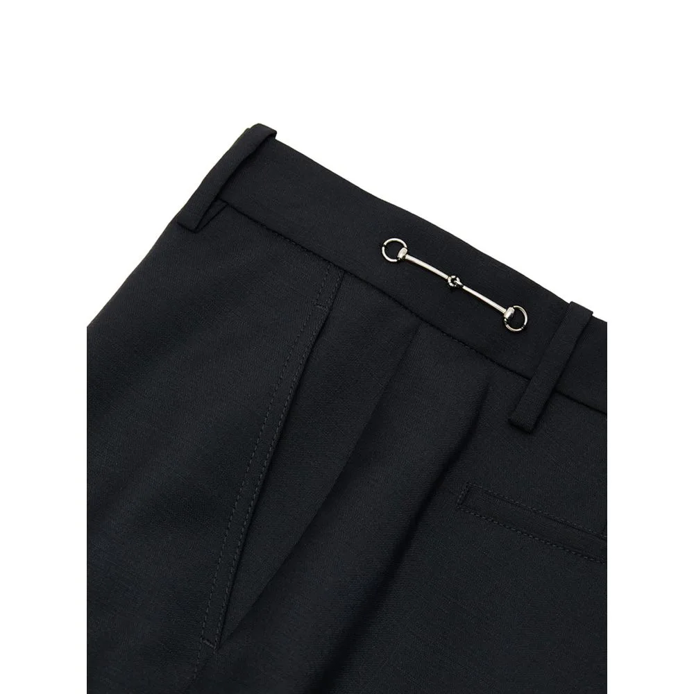 Black Wool Dress Pants - Image 3