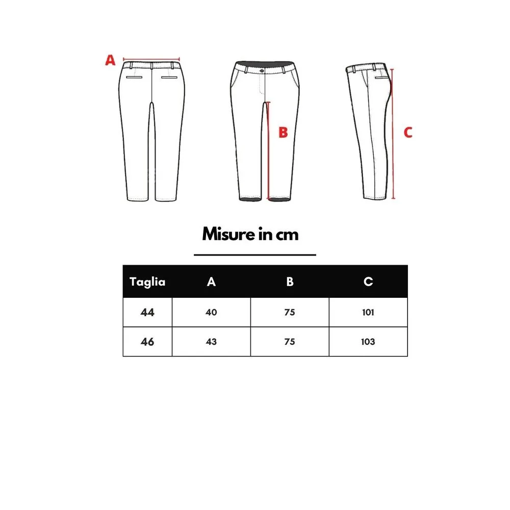 Black Cotton Casual Pants - Image 5