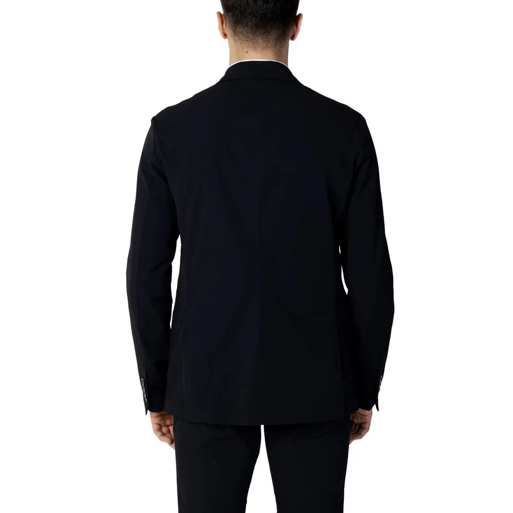 Blue Cotton Blazer - Image 2