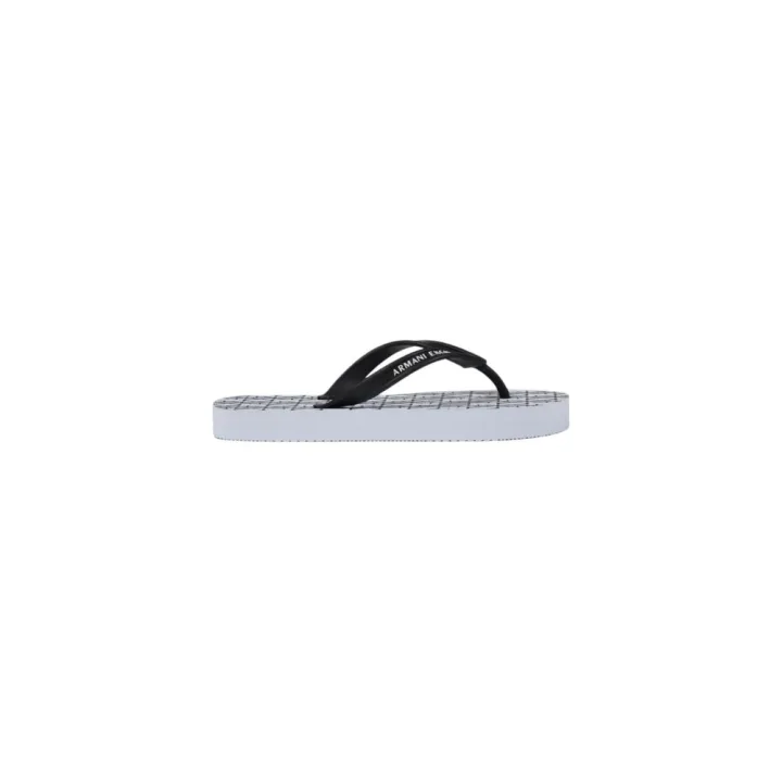 White Rubber Flip - Flop Sandals