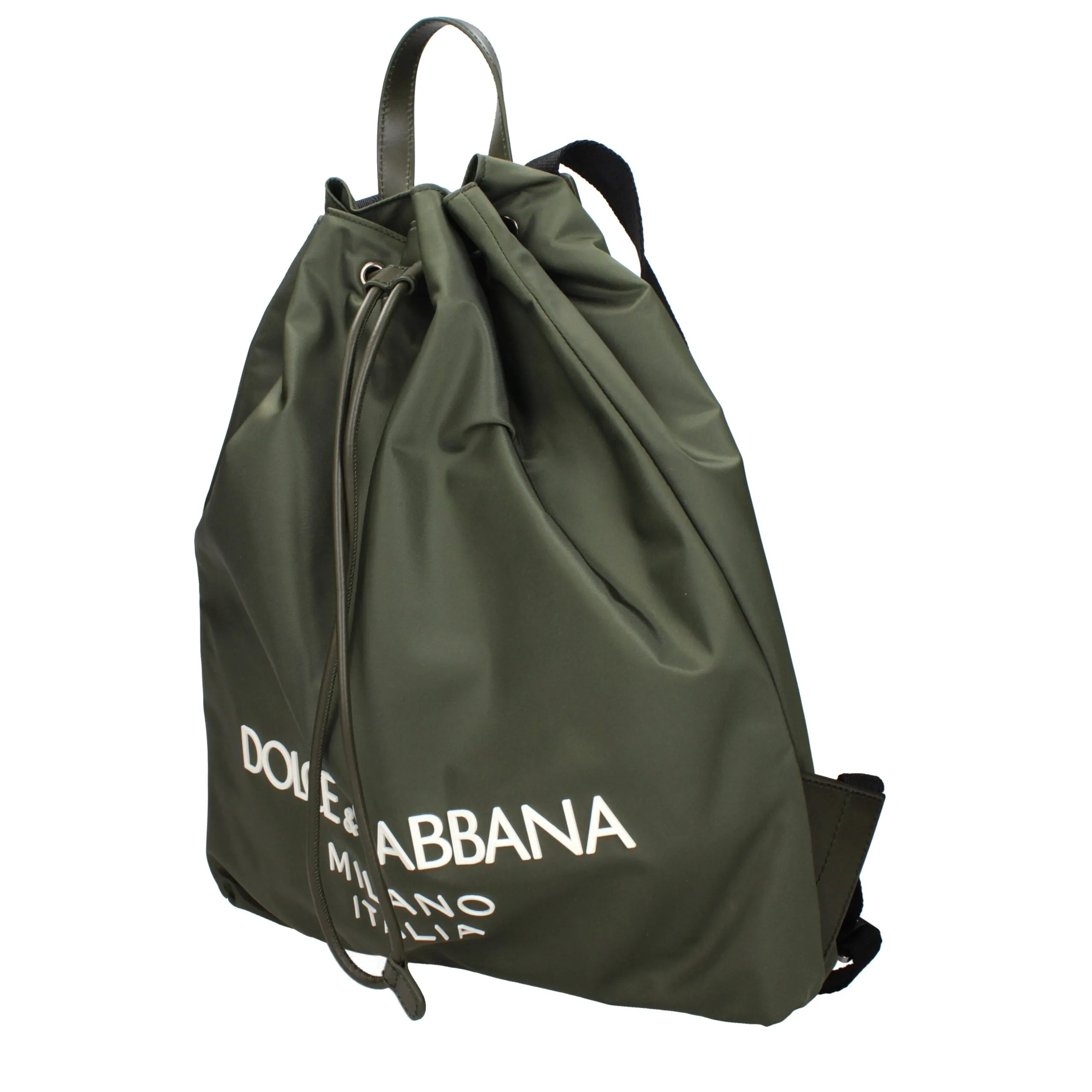 Green Nylon Backpack - Image 2