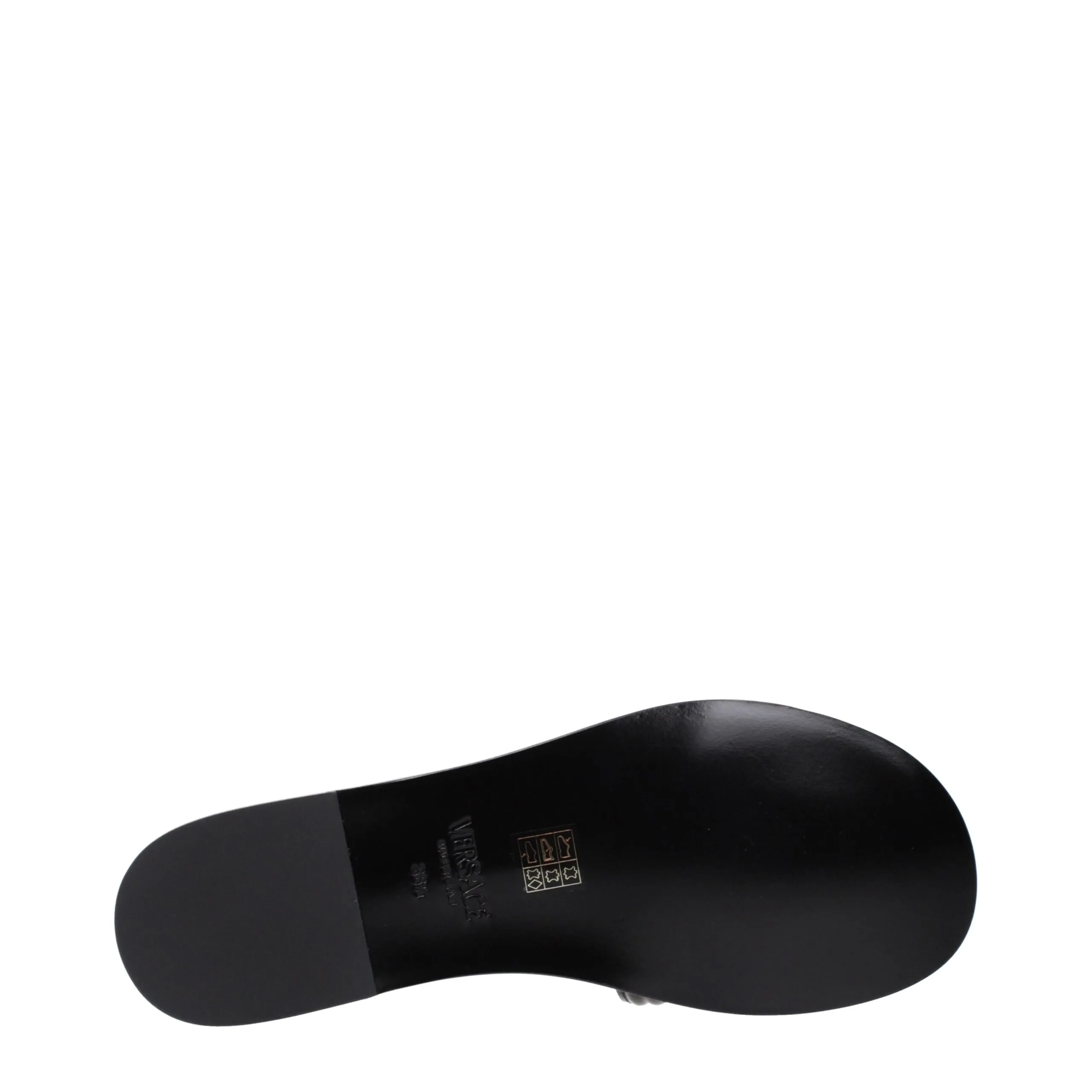 Black Leather Slippers - Image 5