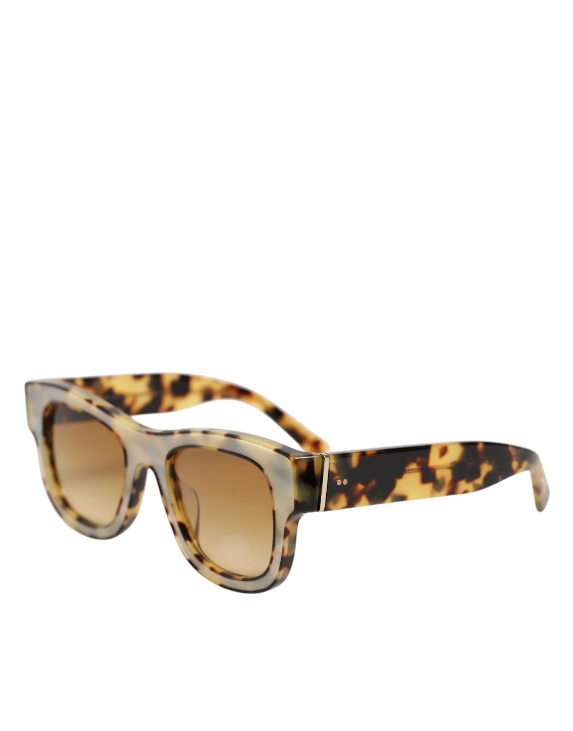 DG4379F White Tortoiseshell Gradient Acetate Shades Sunglasses - Image 2
