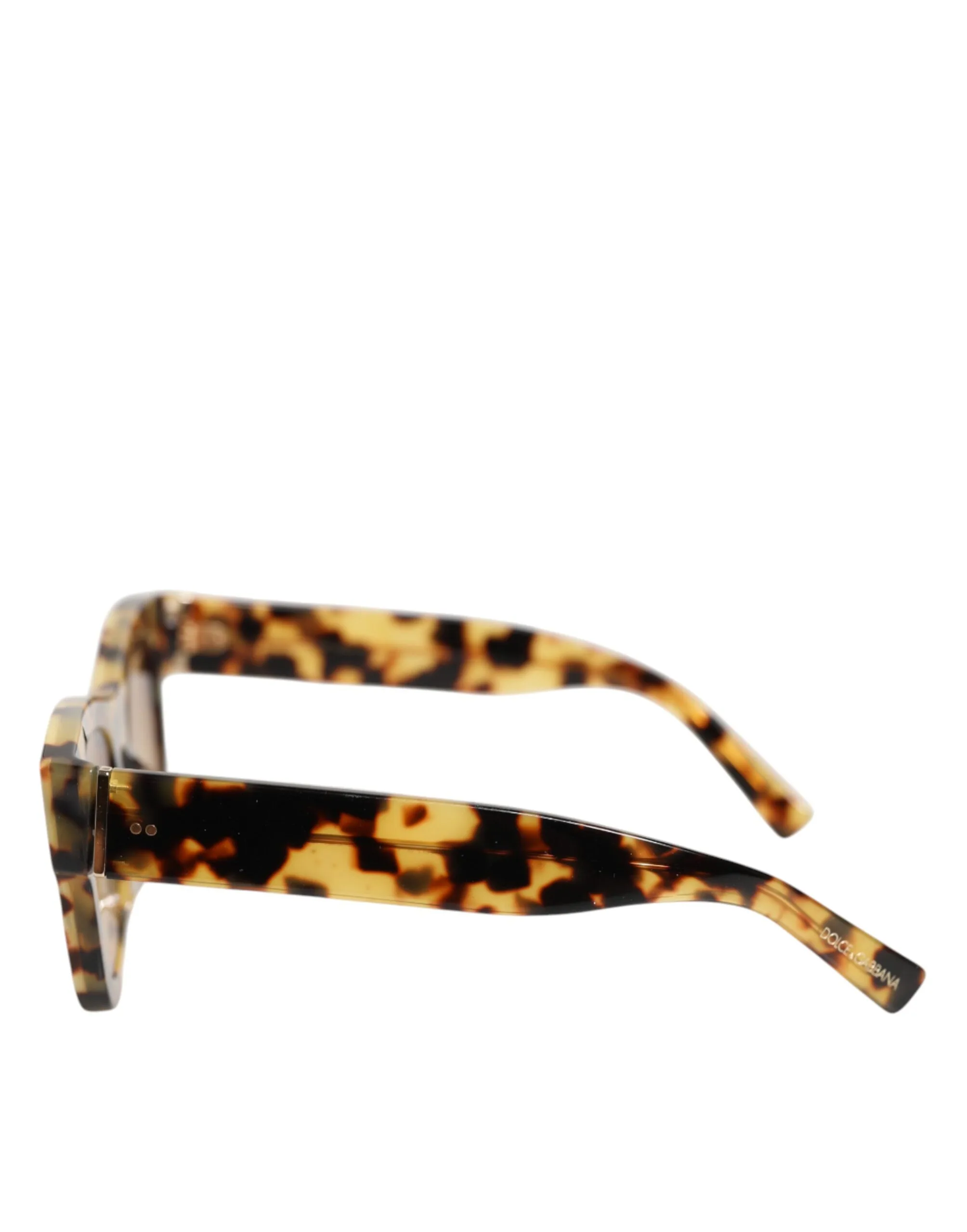 DG4379F White Tortoiseshell Gradient Acetate Shades Sunglasses - Image 3