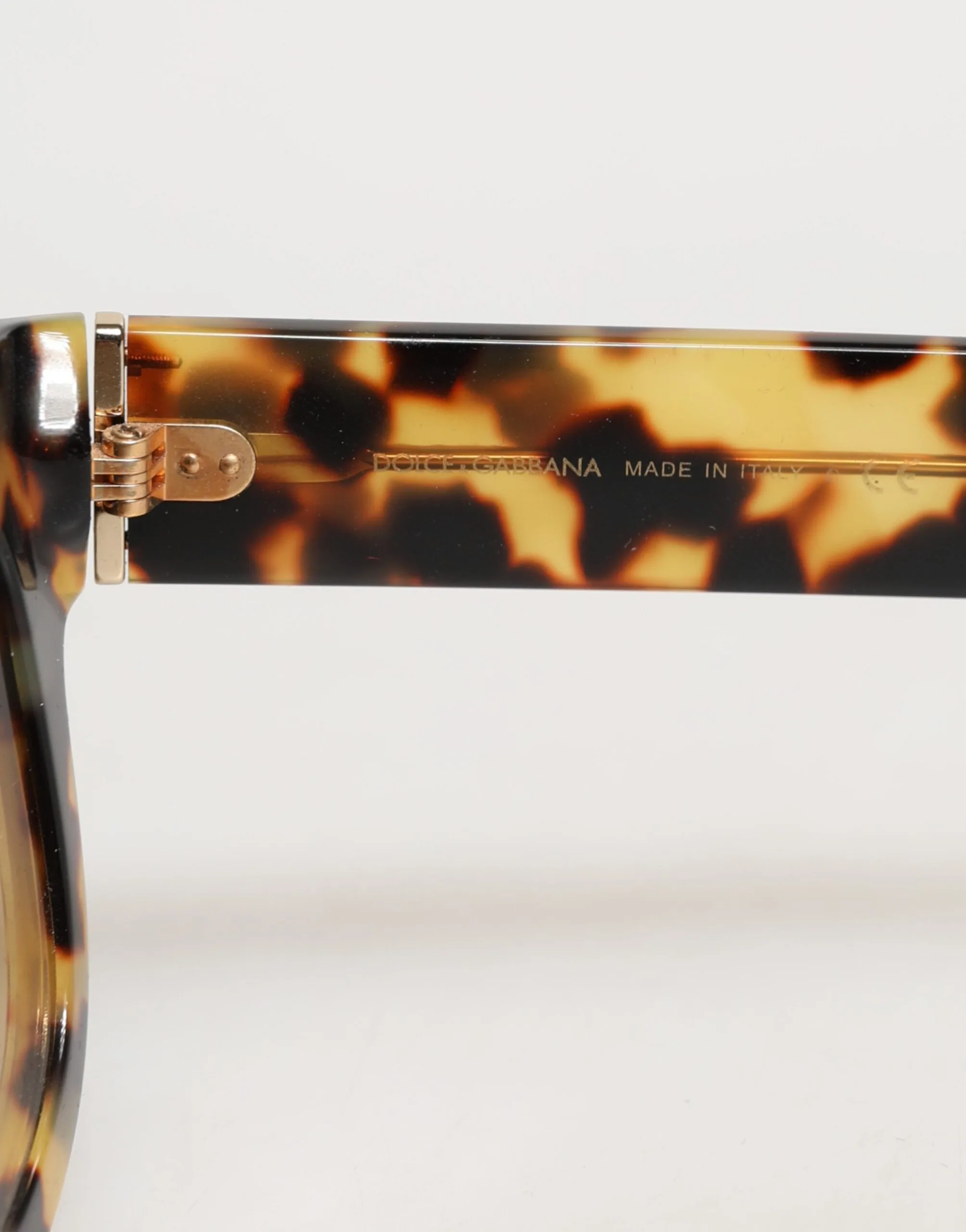 DG4379F White Tortoiseshell Gradient Acetate Shades Sunglasses - Image 5
