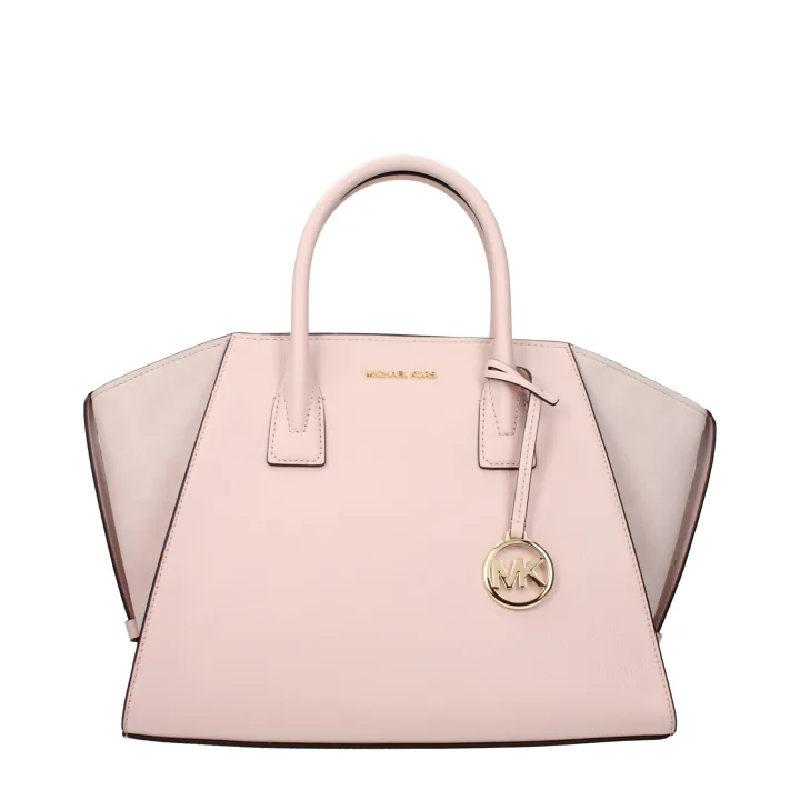 Pink Leather Handbag