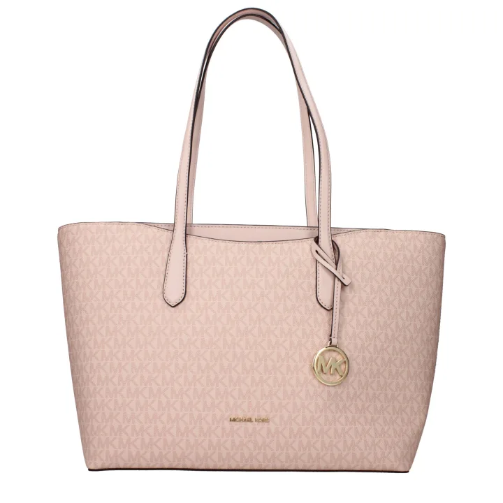 Pink Fabric Shoulder Bag