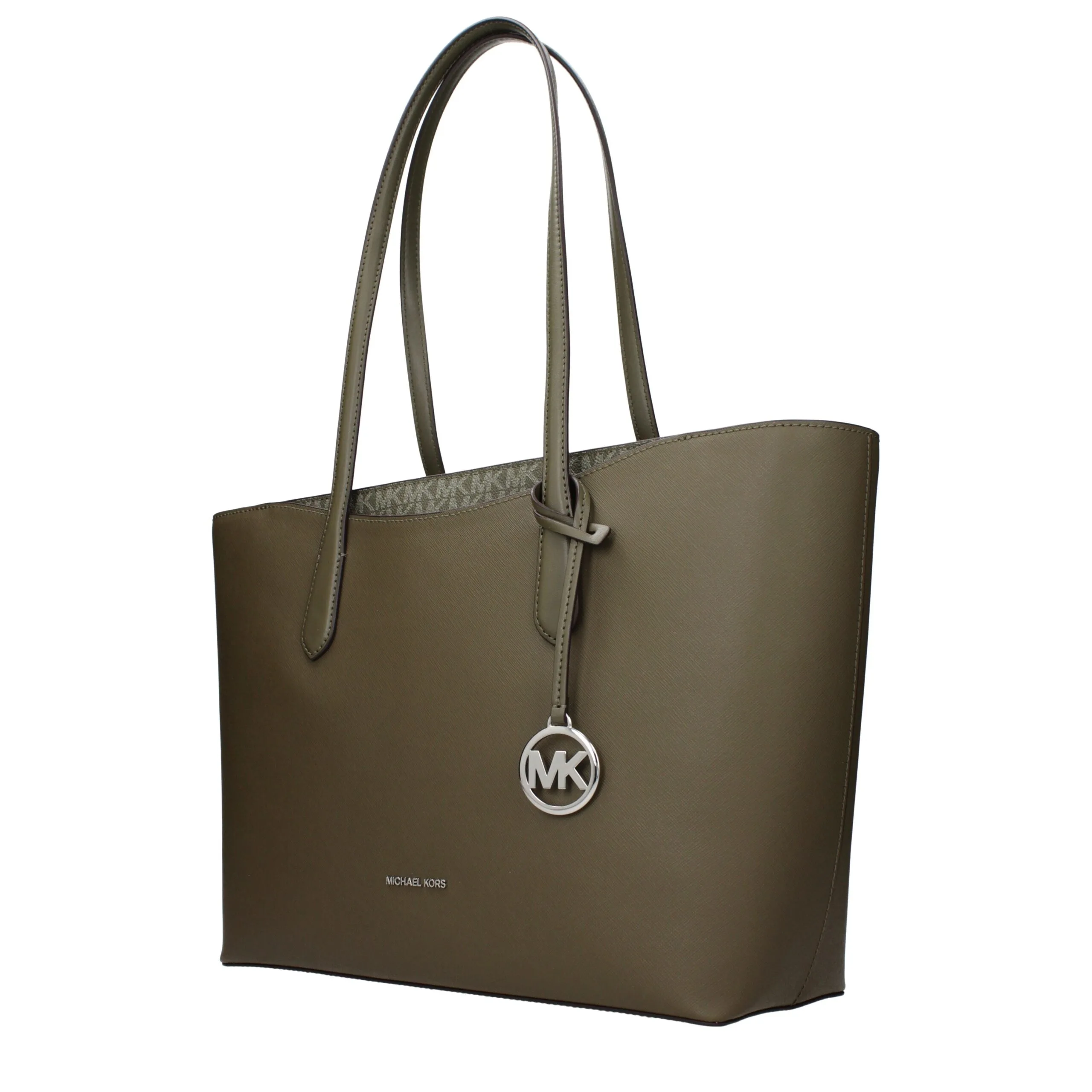Green Fabric Shoulder Bag - Image 2