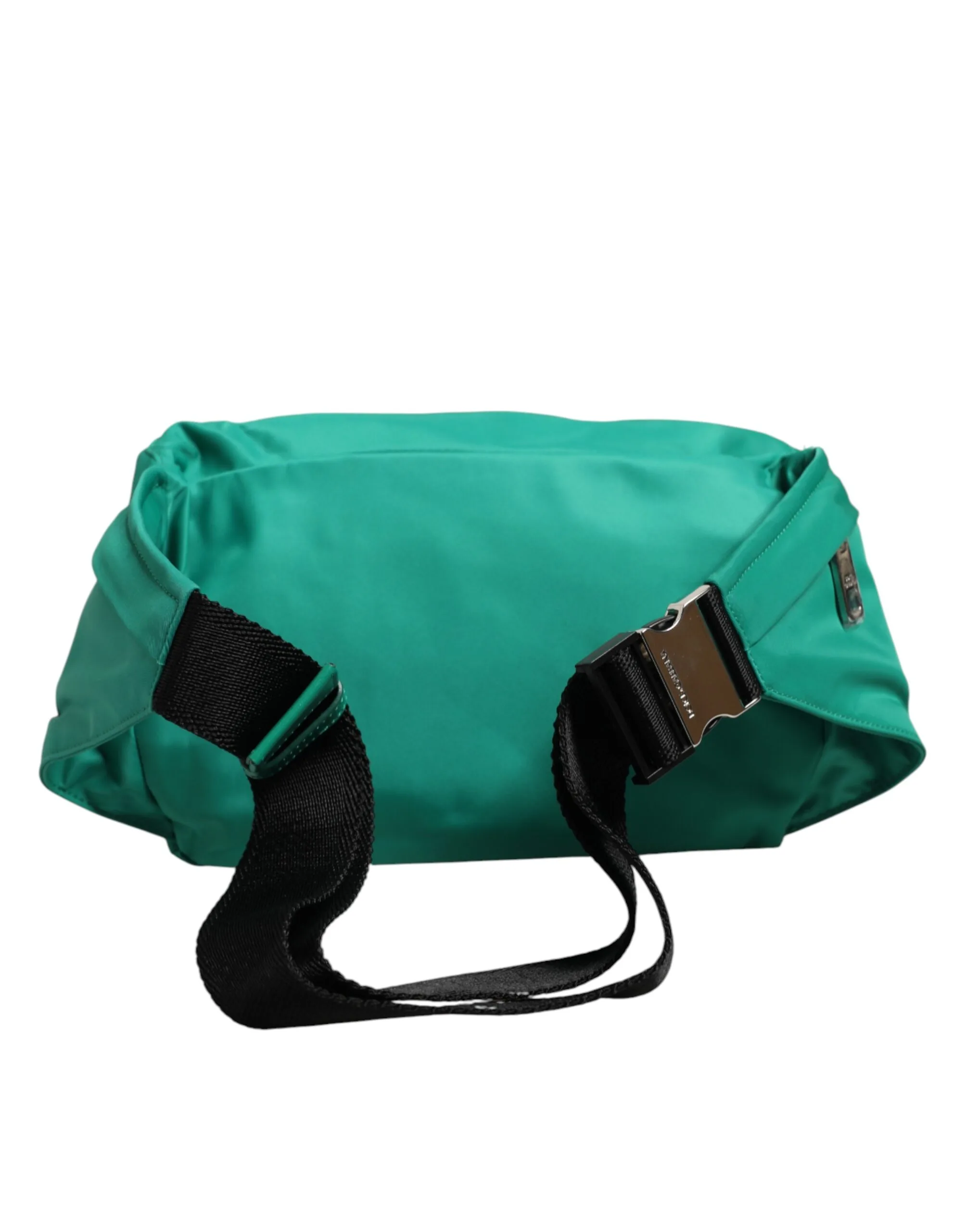 Green Logo Plaque Nylon Waist Fanny Pack Men's Bag - Image 3