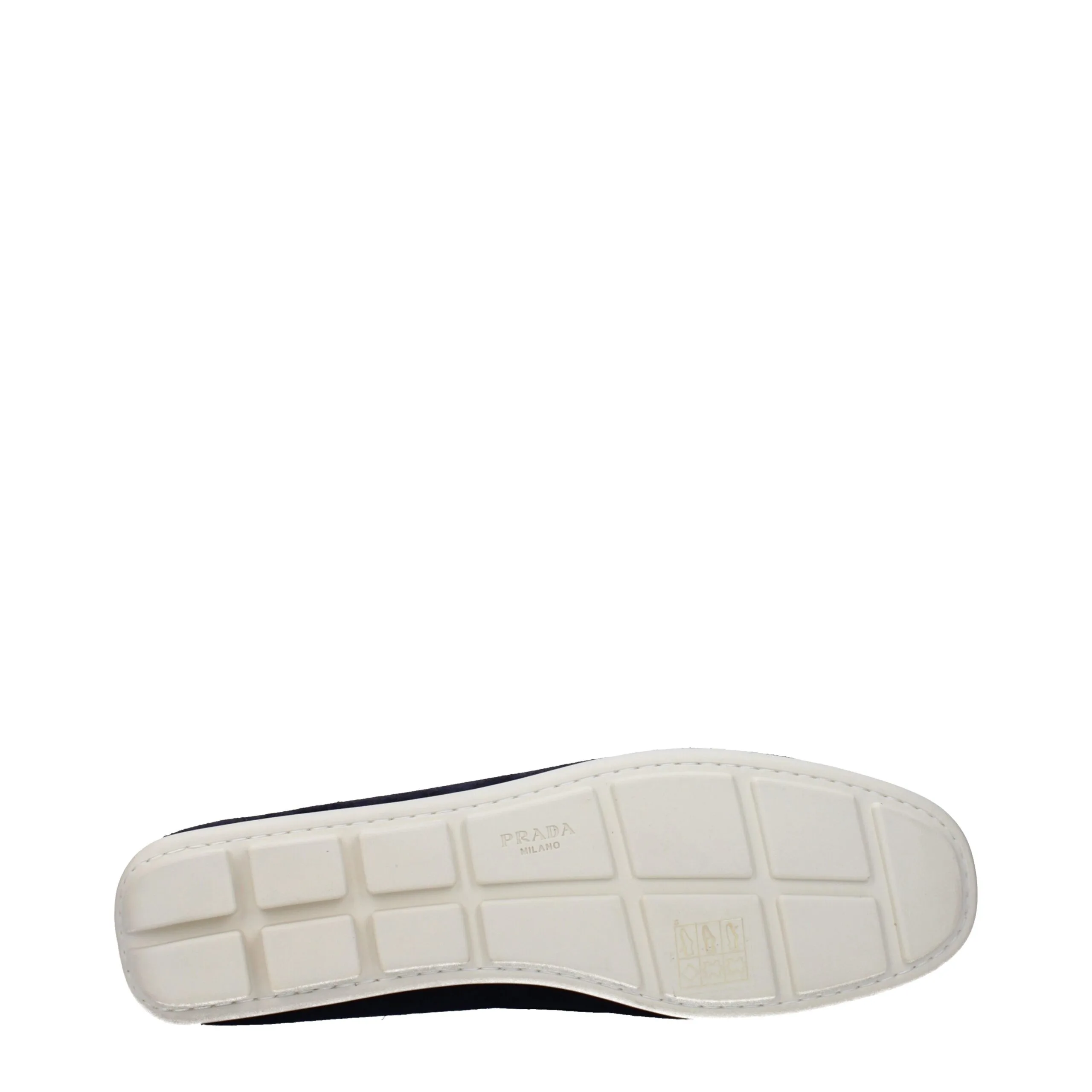 Blue Leather Slip - On Loafers - Image 5